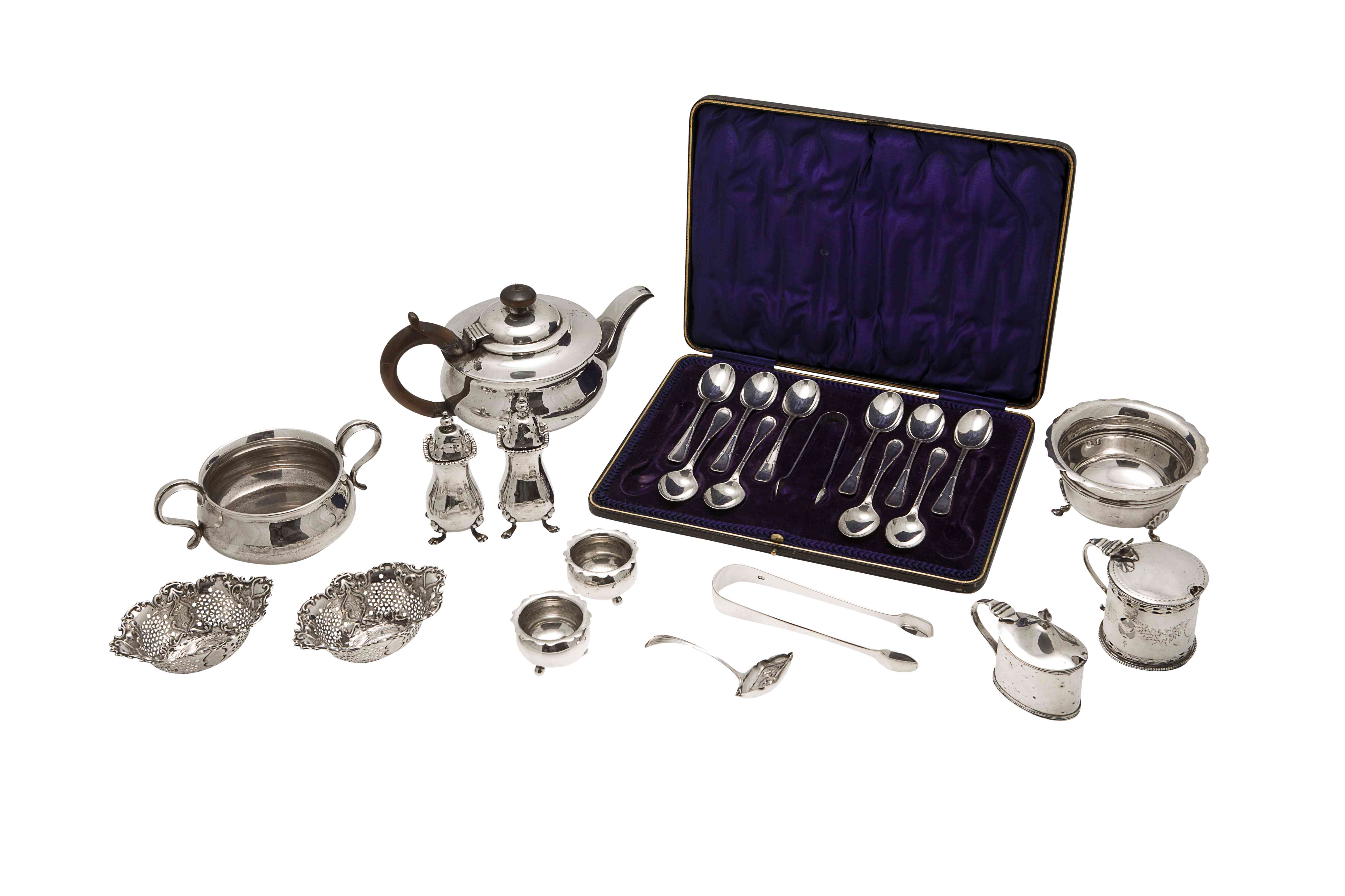 A collection of silver