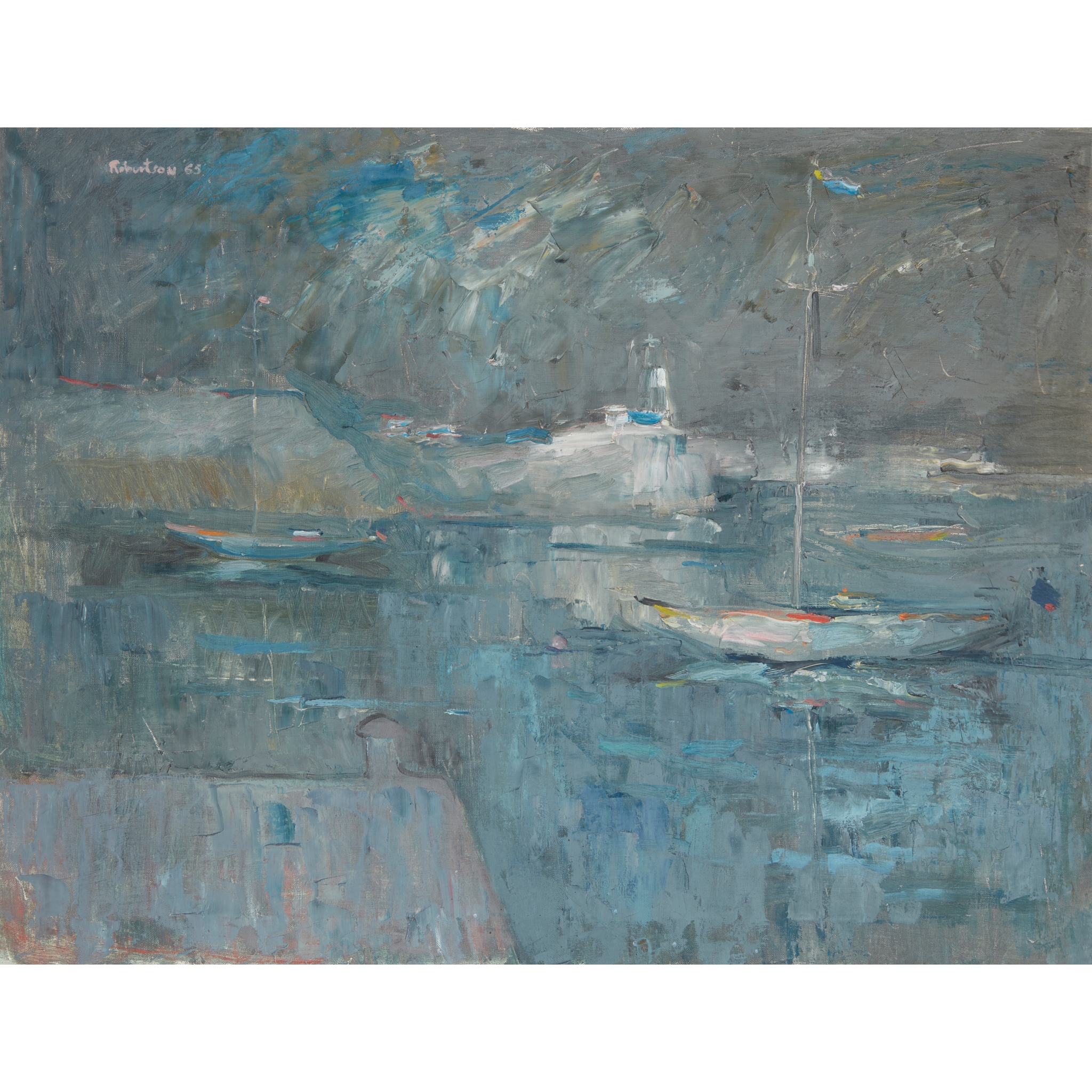 JAMES DOWNIE ROBERTSON M.B.E., R.S.A., R.S.W., R.G.I. (SCOTTISH 1931-2010)