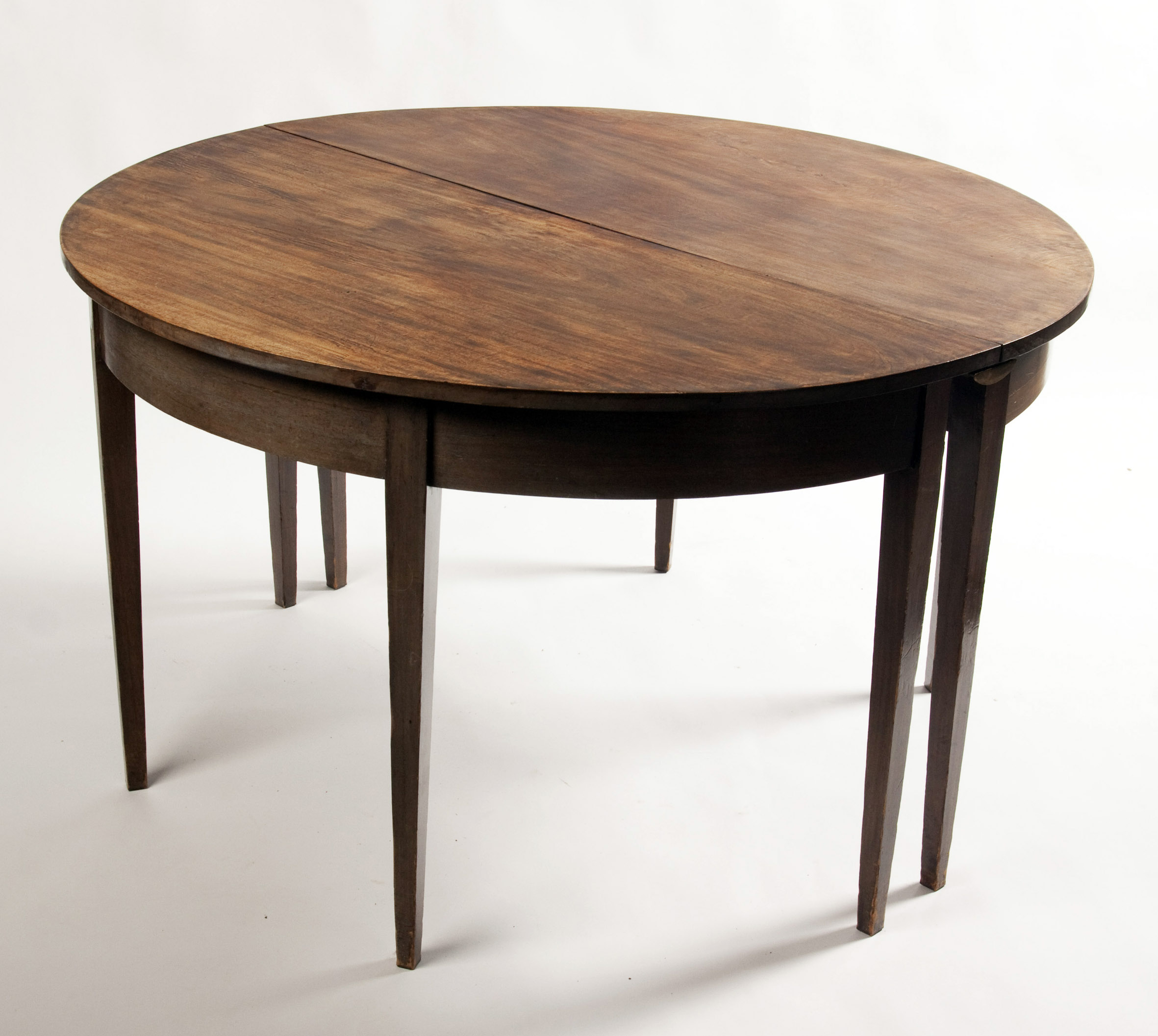 A George III D-end dining table