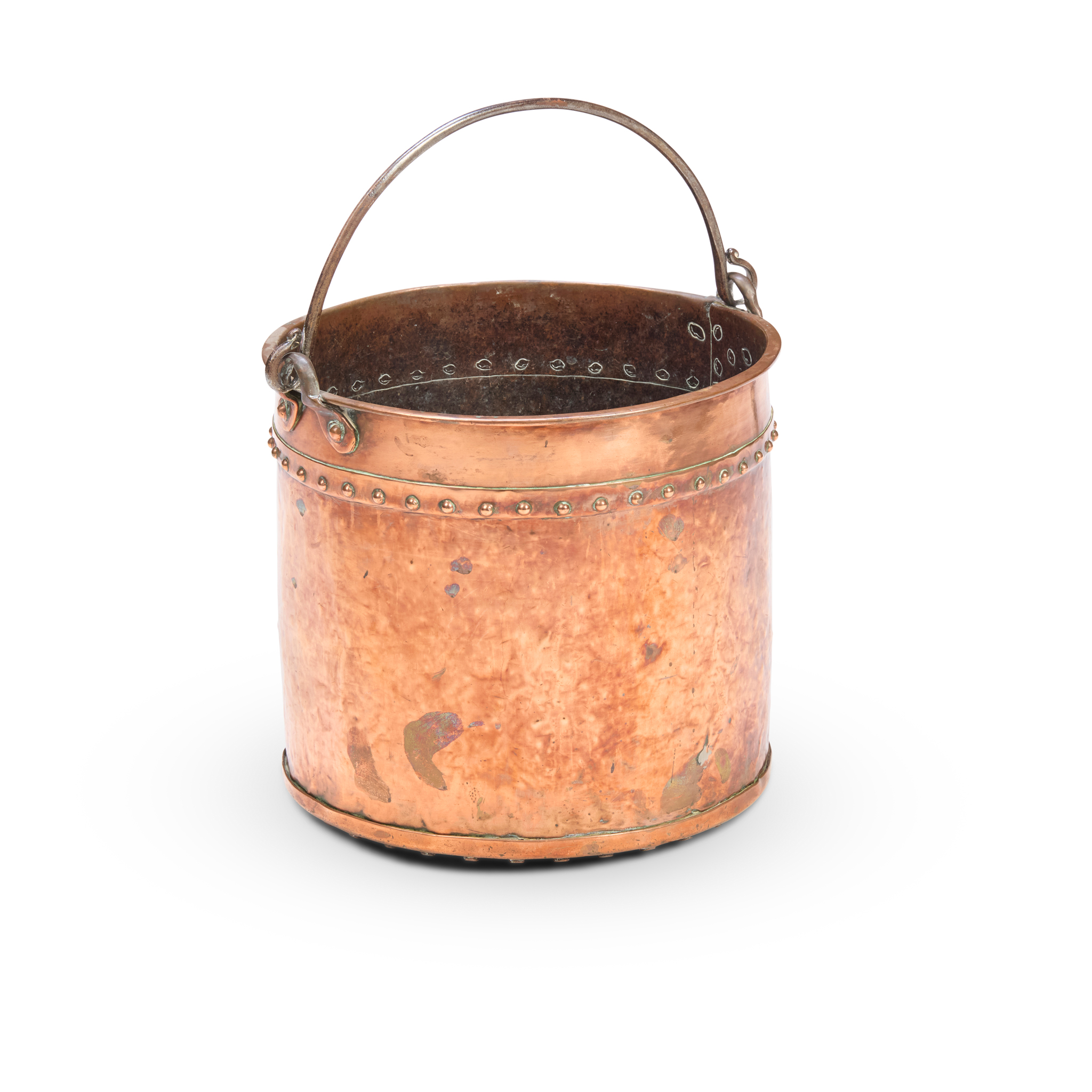 ENGLISH COPPER FUEL BUCKET