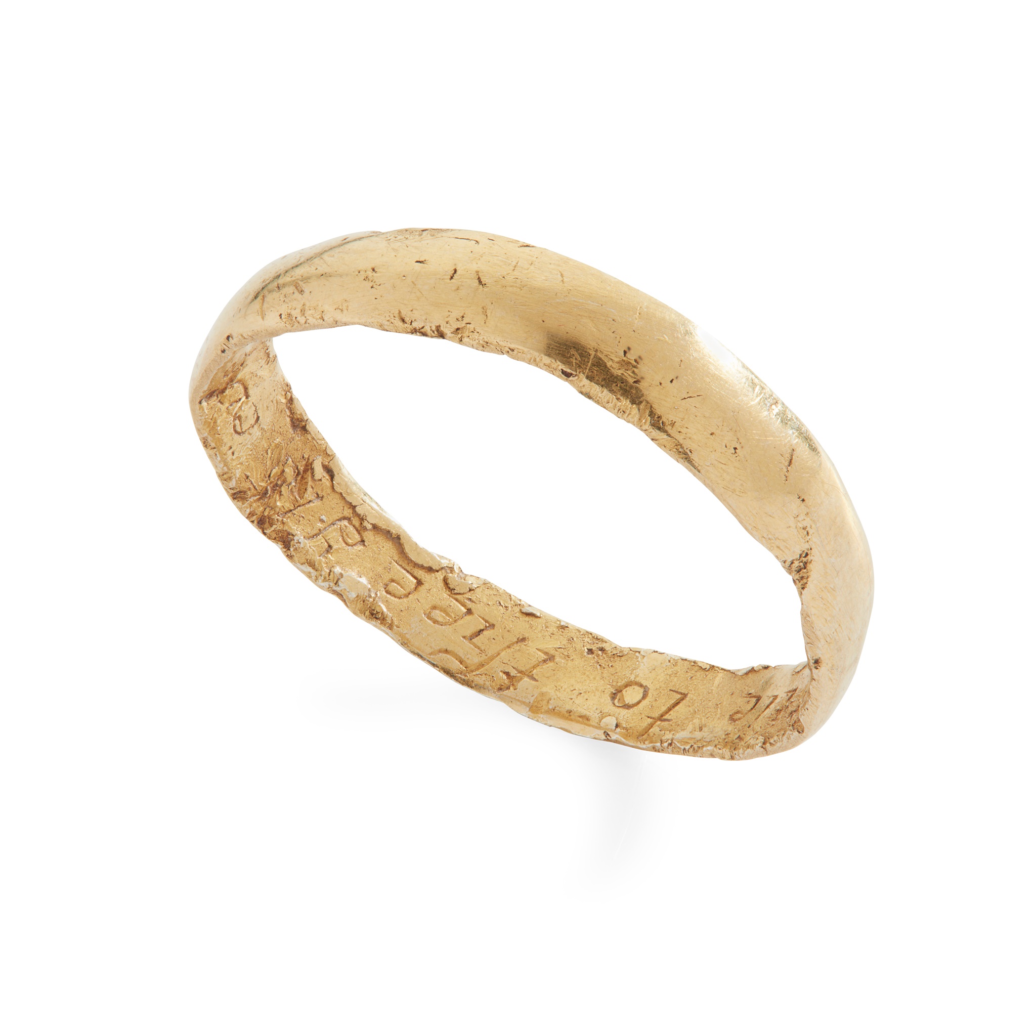 An 18th century posey ring
