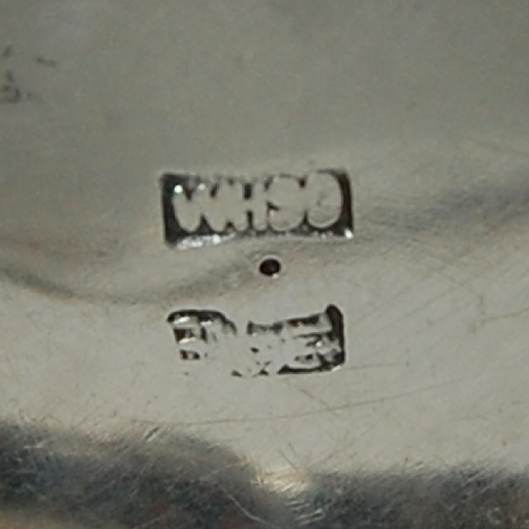 GROUP OF THREE CHINESE EXPORT SILVER SALTS