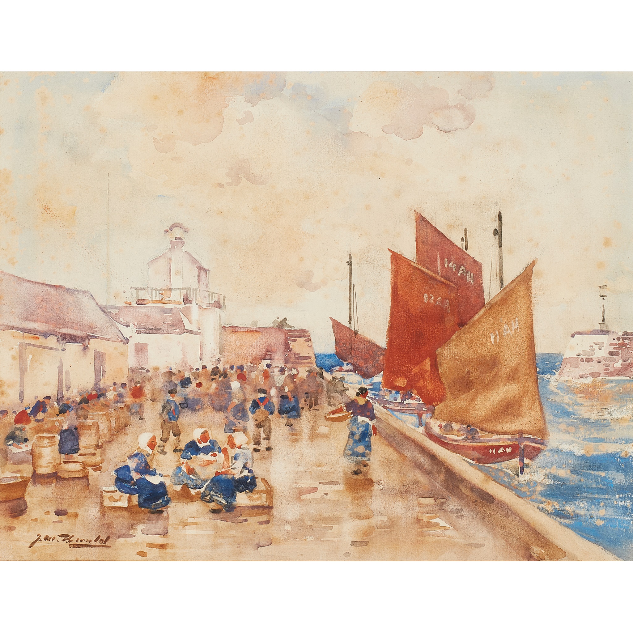 JAMES WATTERSTON HERALD (SCOTTISH 1859-1914)