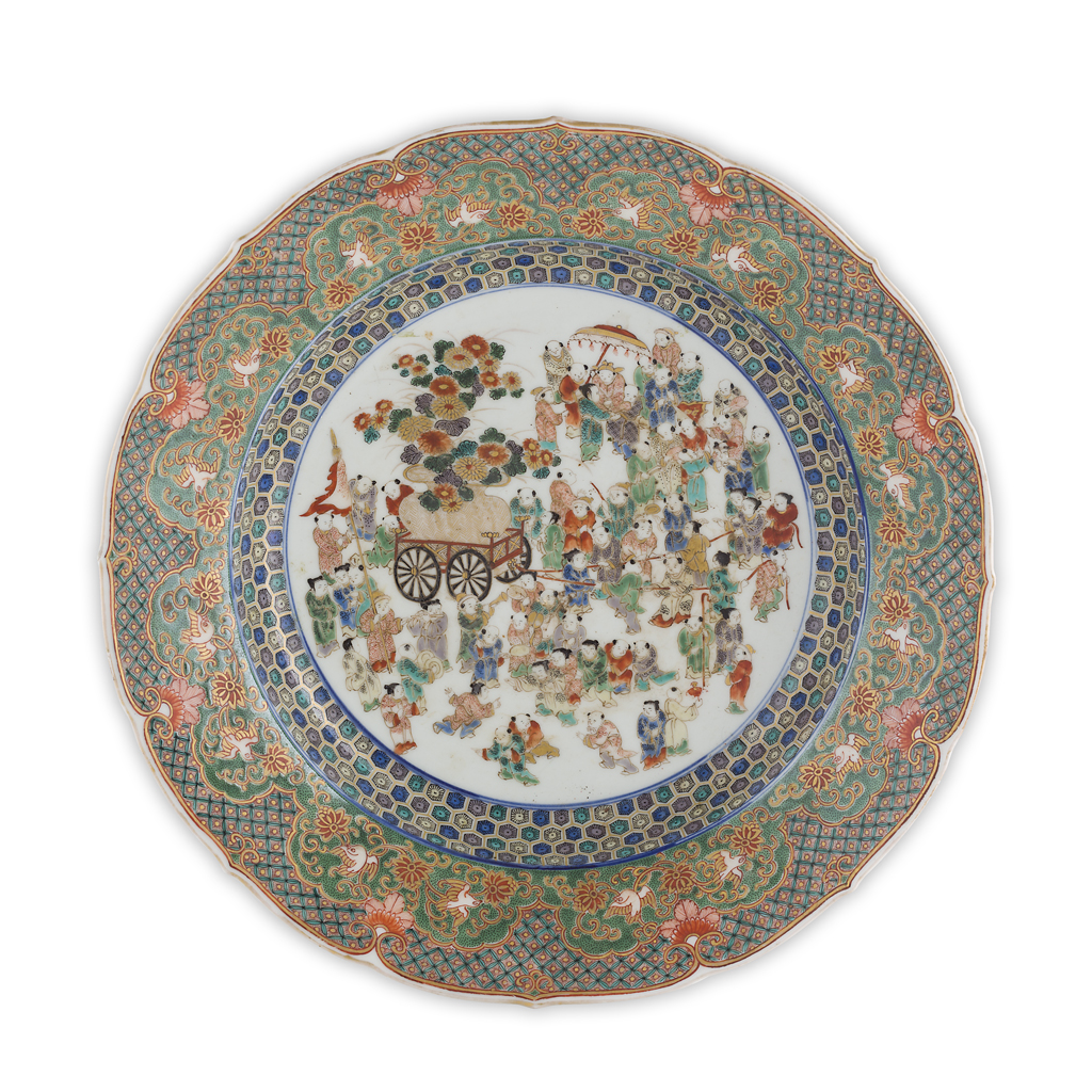 KANGXI-STYLE IMARI 'BOYS' CHARGER