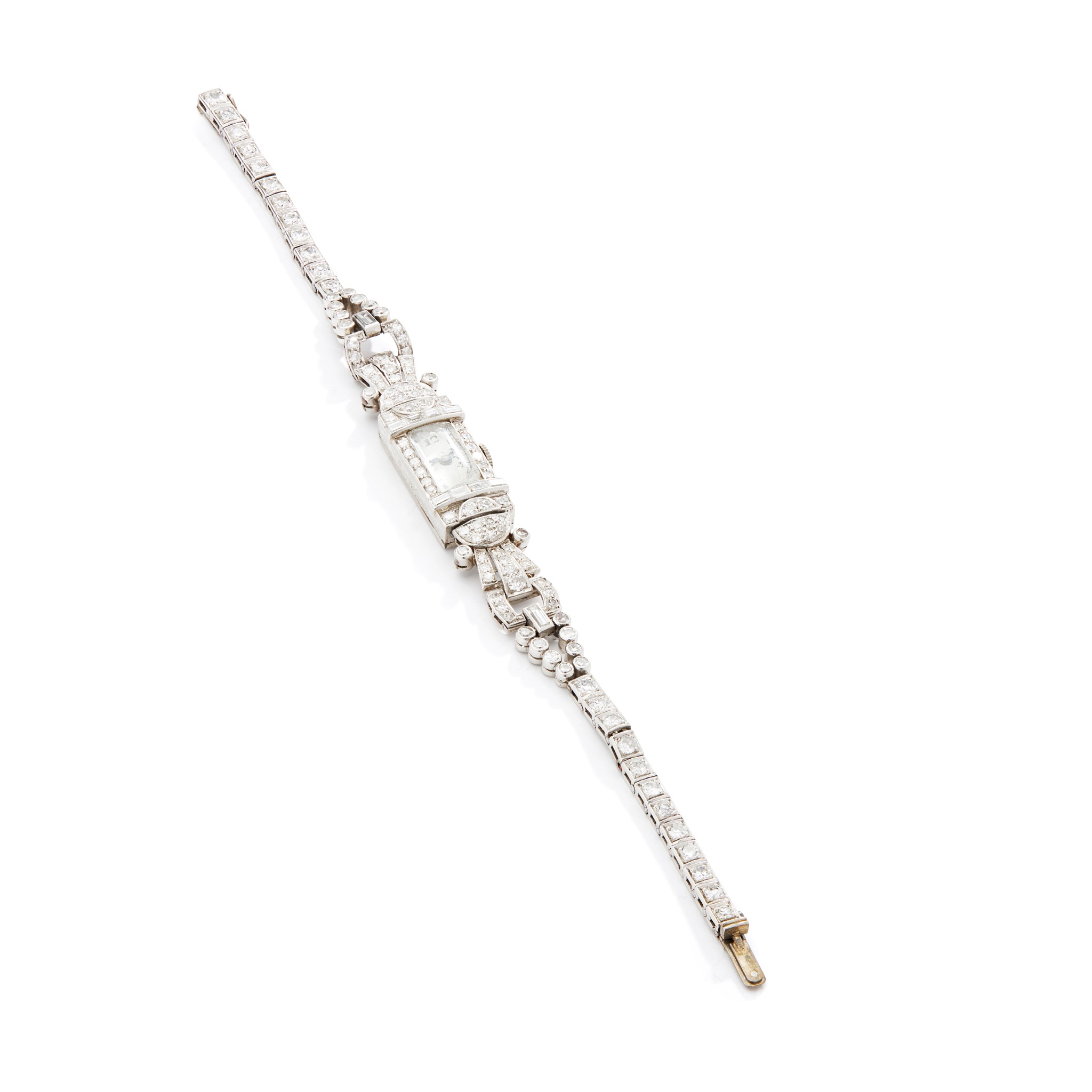 An early 20th Century diamond cocktail watch