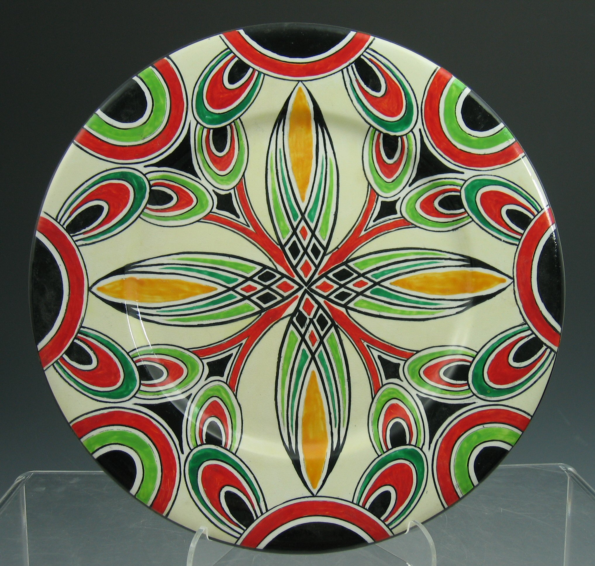 A Maling circular plate,