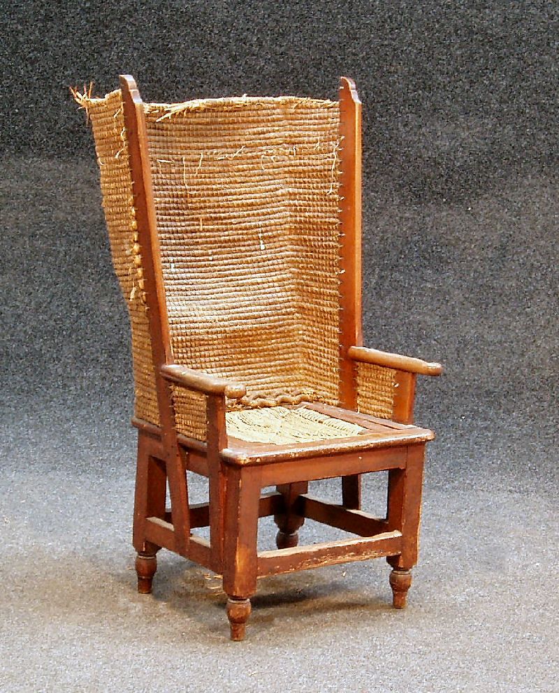 A pine Orkney chair