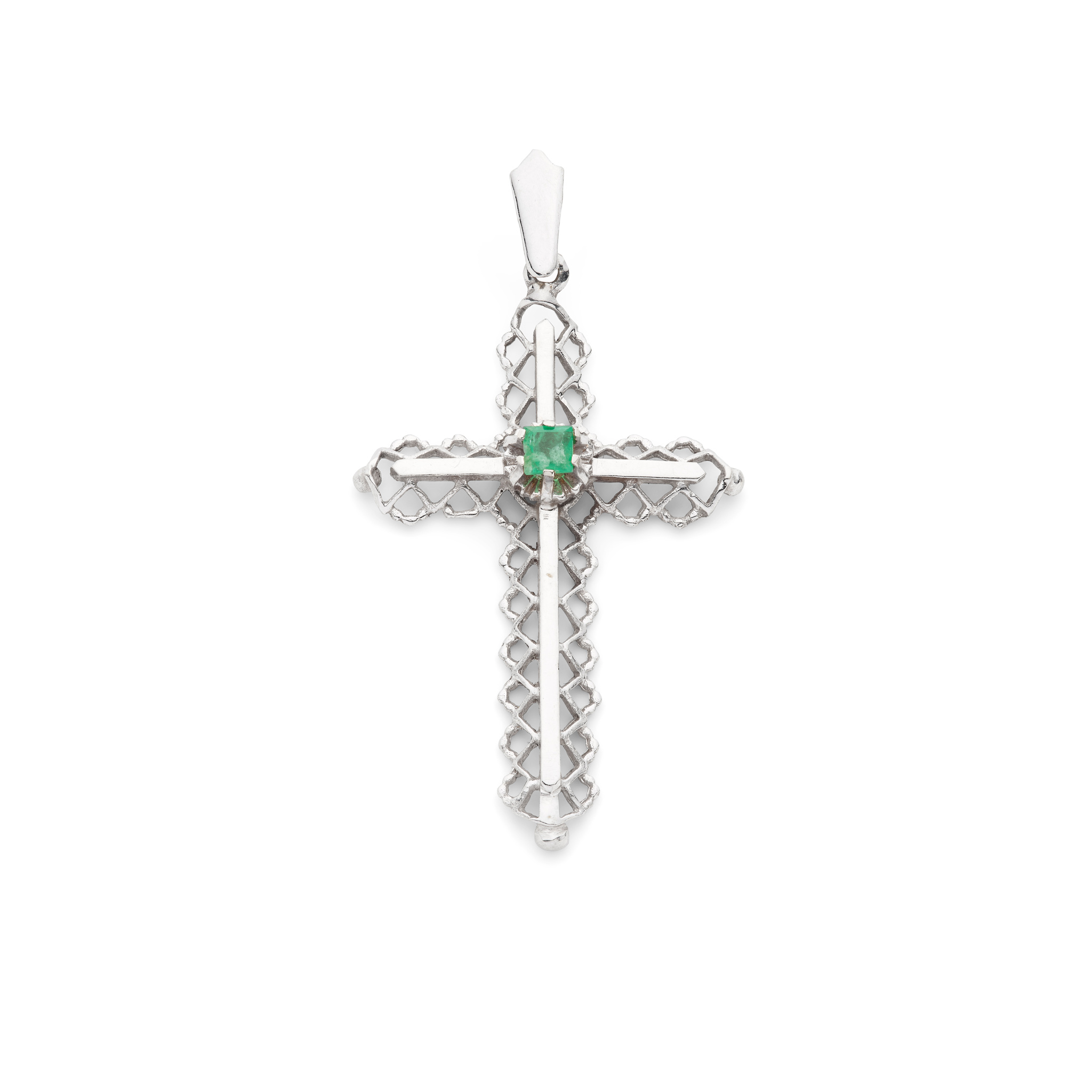 An emerald cross