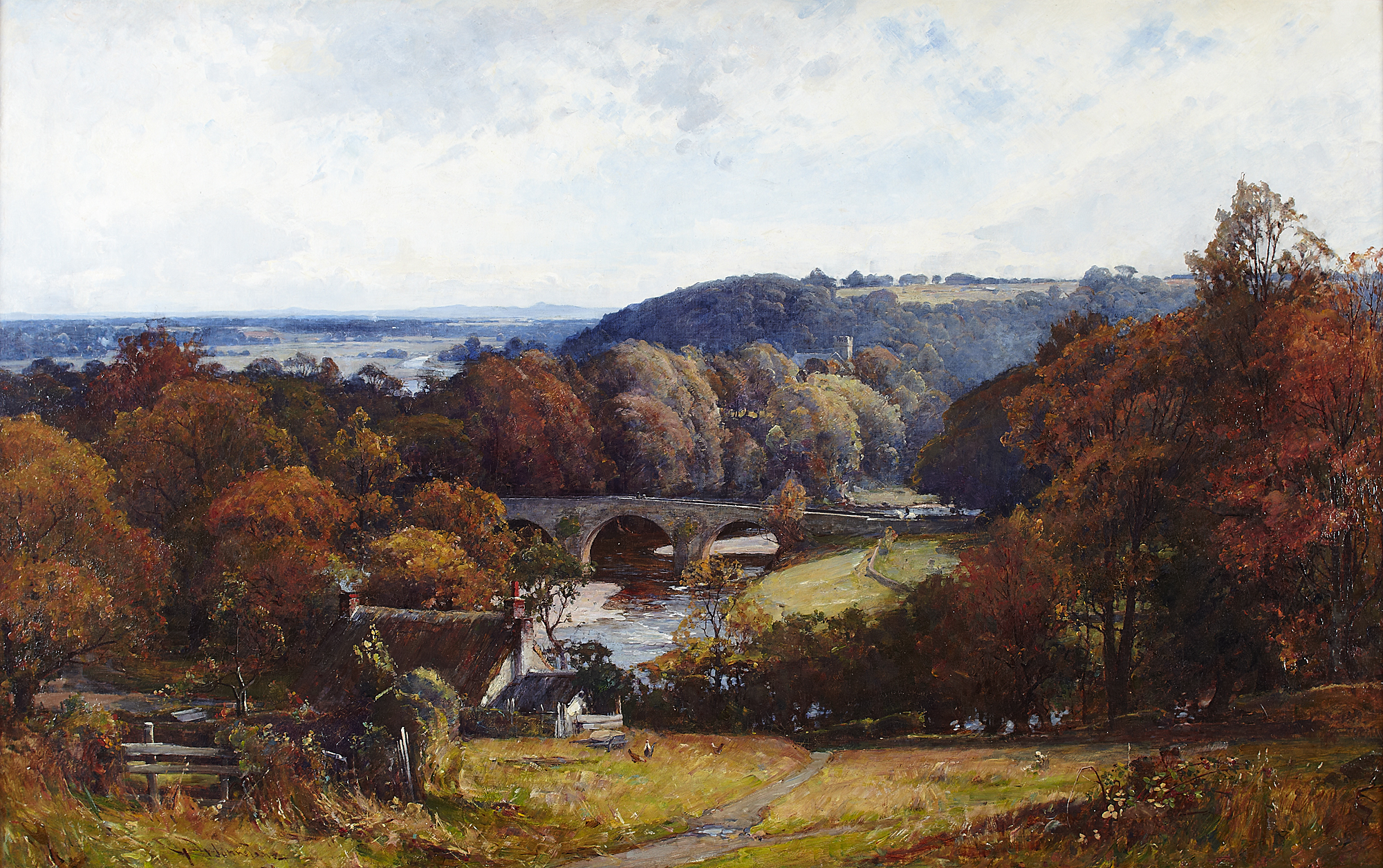 GEORGE WHITTON JOHNSTONE R.S.A., R.S.W (SCOTTISH 1849-1901)