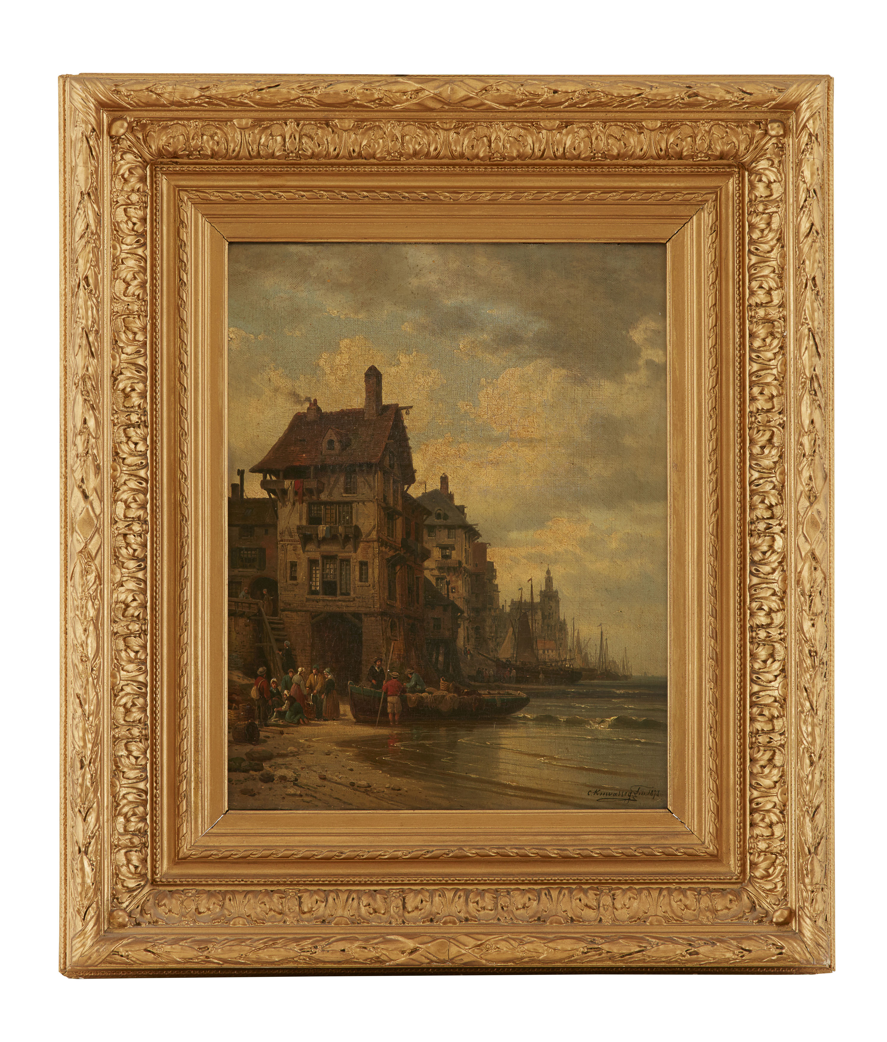 CHARLES EUPHRASIE KUWASSEG (FRENCH 1838-1904)