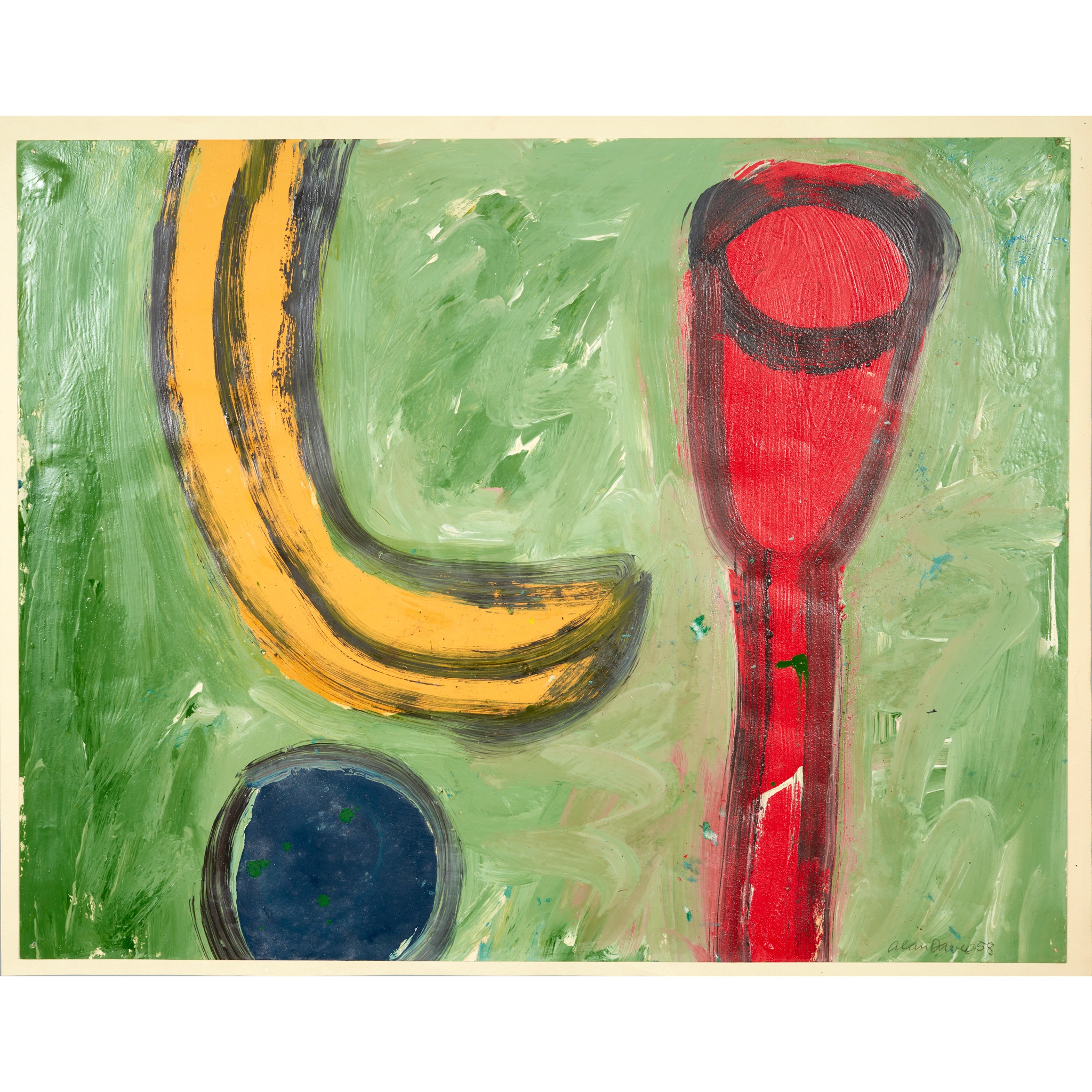 ALAN DAVIE C.B.E., R.A., H.R.S.A. (SCOTTISH 1920-2014)