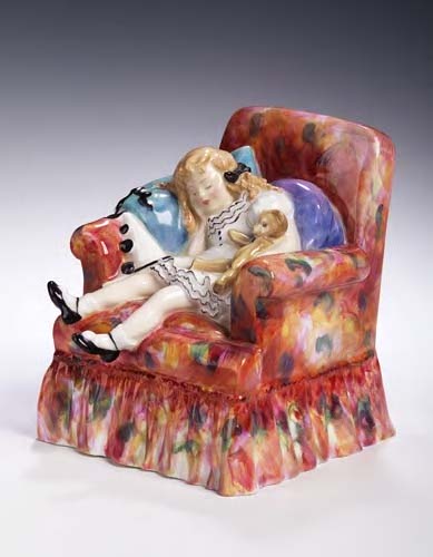 'Sleepyhead', a Royal Doulton figure,