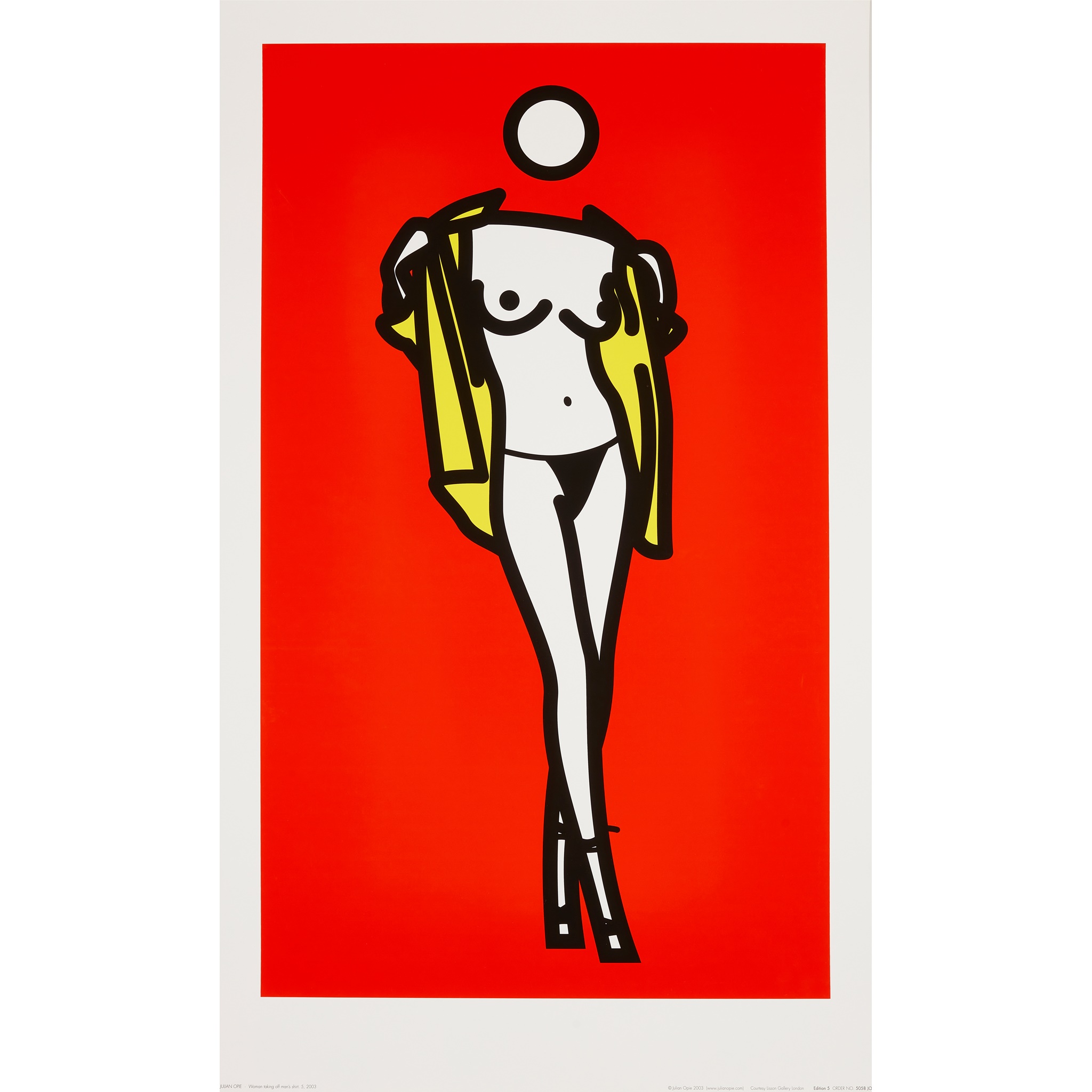 JULIAN OPIE (BRITISH B.1958)