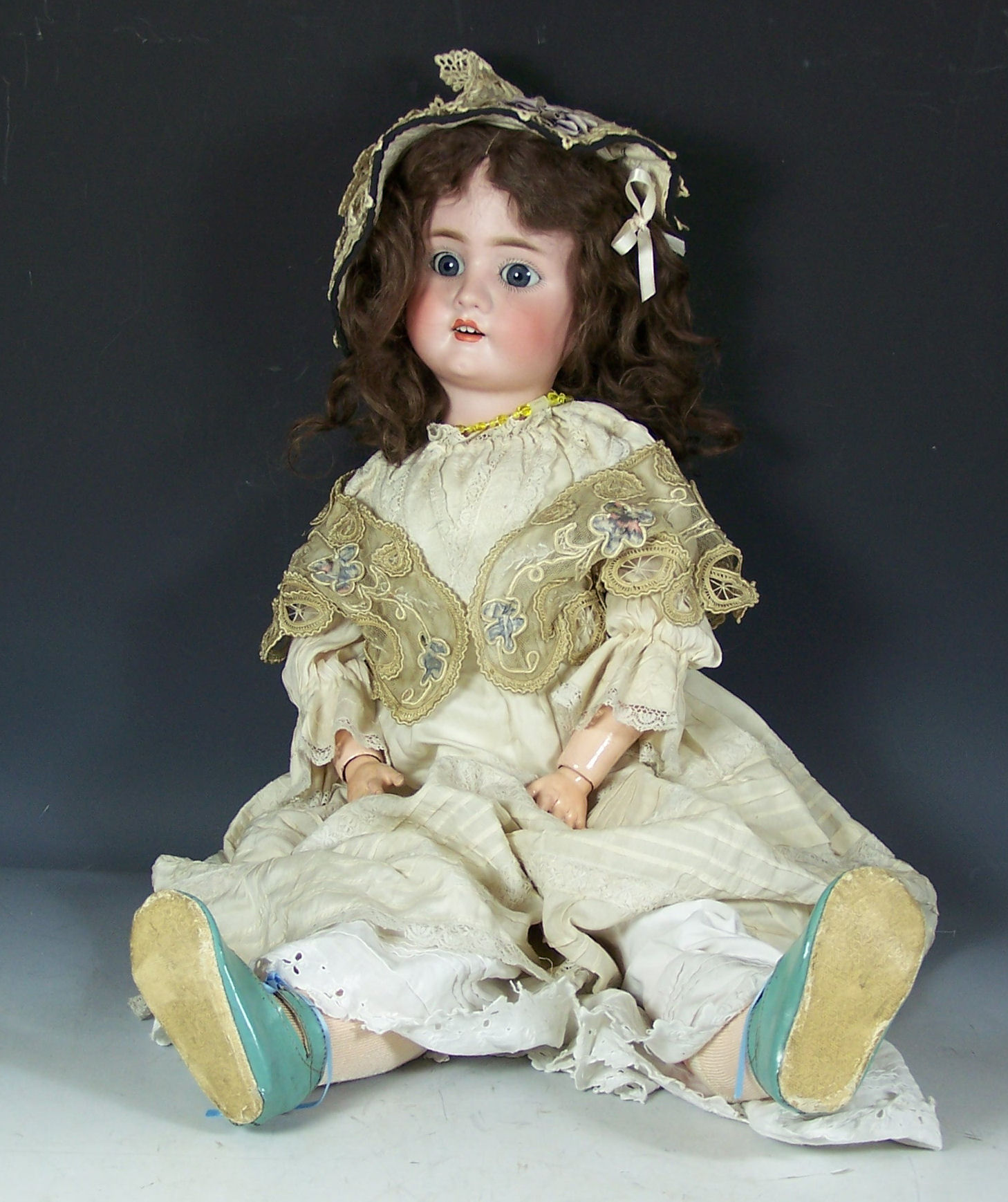 Schoneau and Hoffmeister A 1900's bisque headed child doll,