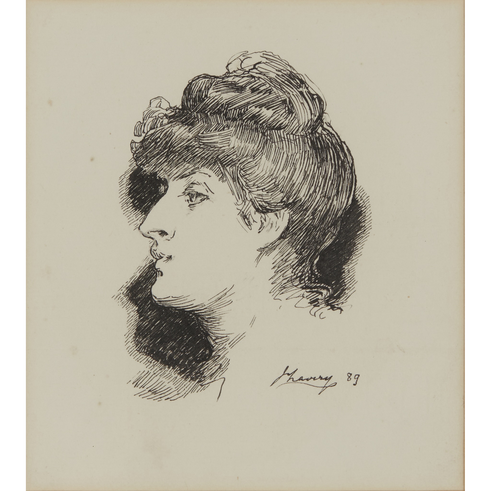 SIR JOHN LAVERY R.A., R.S.A., R.H.A., P.R.P., H.R.O.I., L.L.B. (IRISH 1856-1941)
