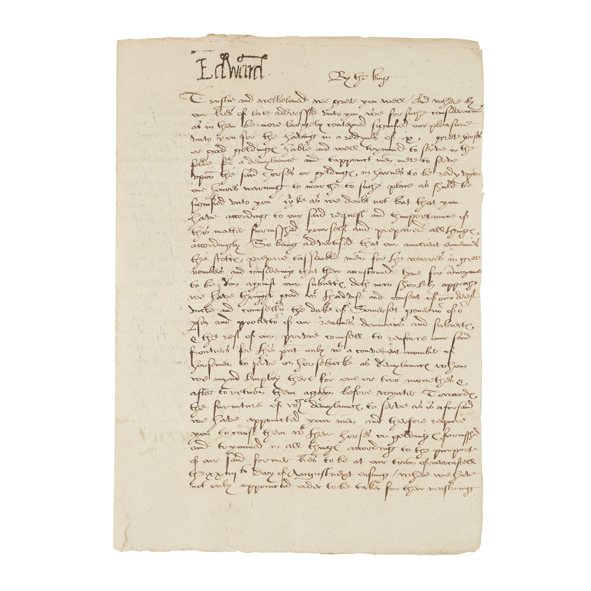 Edward VI (1537-1553), King of England and Ireland