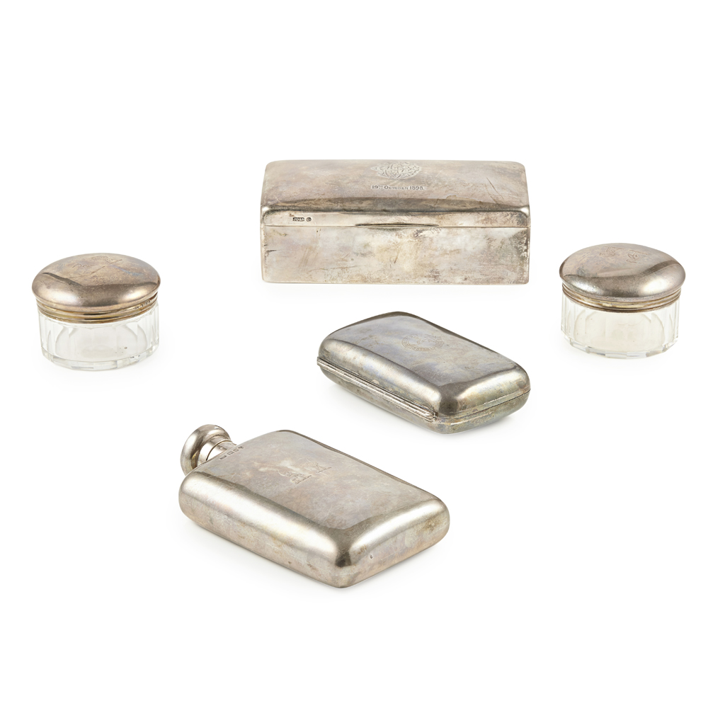 A group of Victorian, Edward VII and George V silver