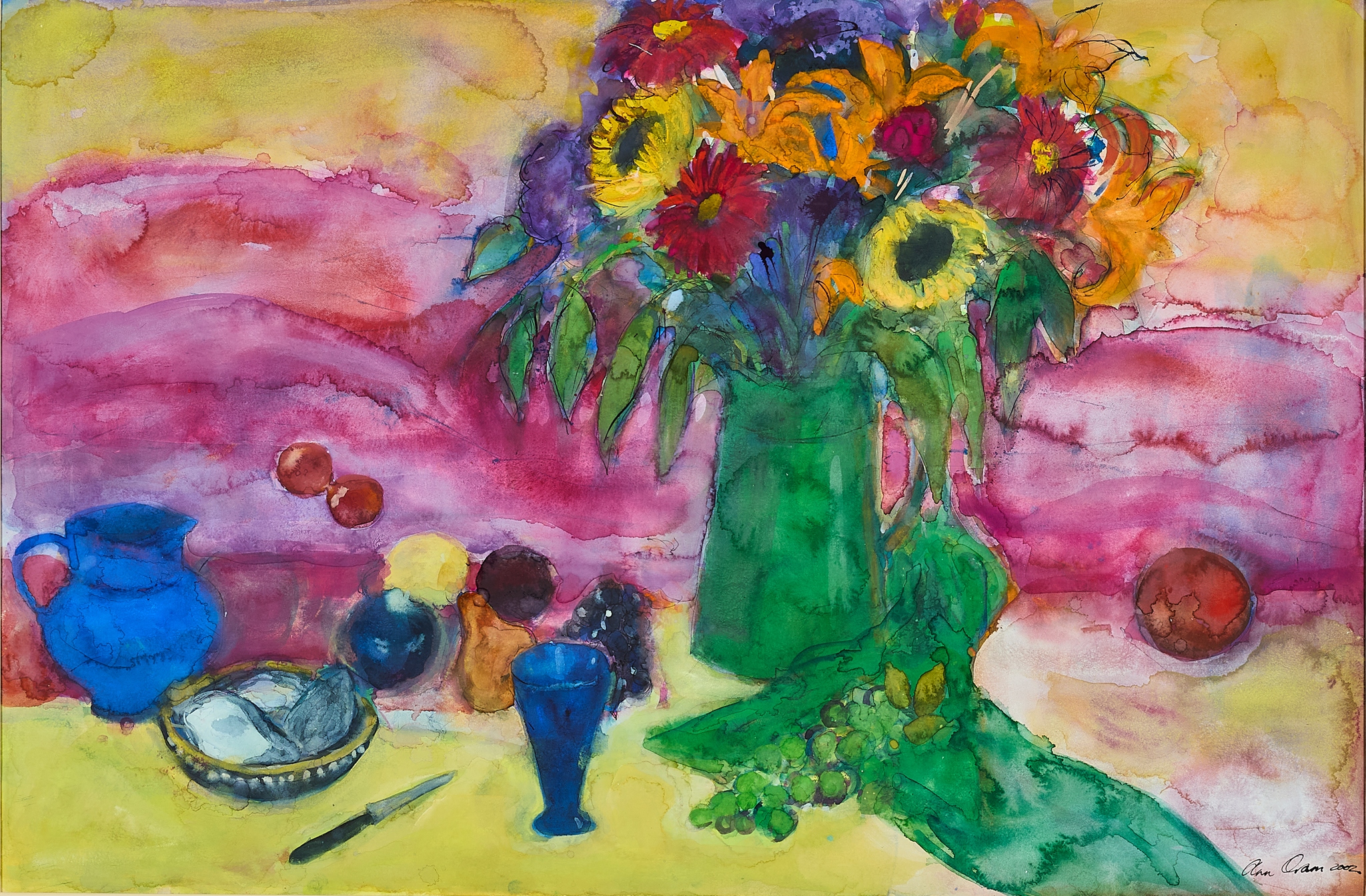 ANN ORAM R.S.W. (BRITISH 1956-)