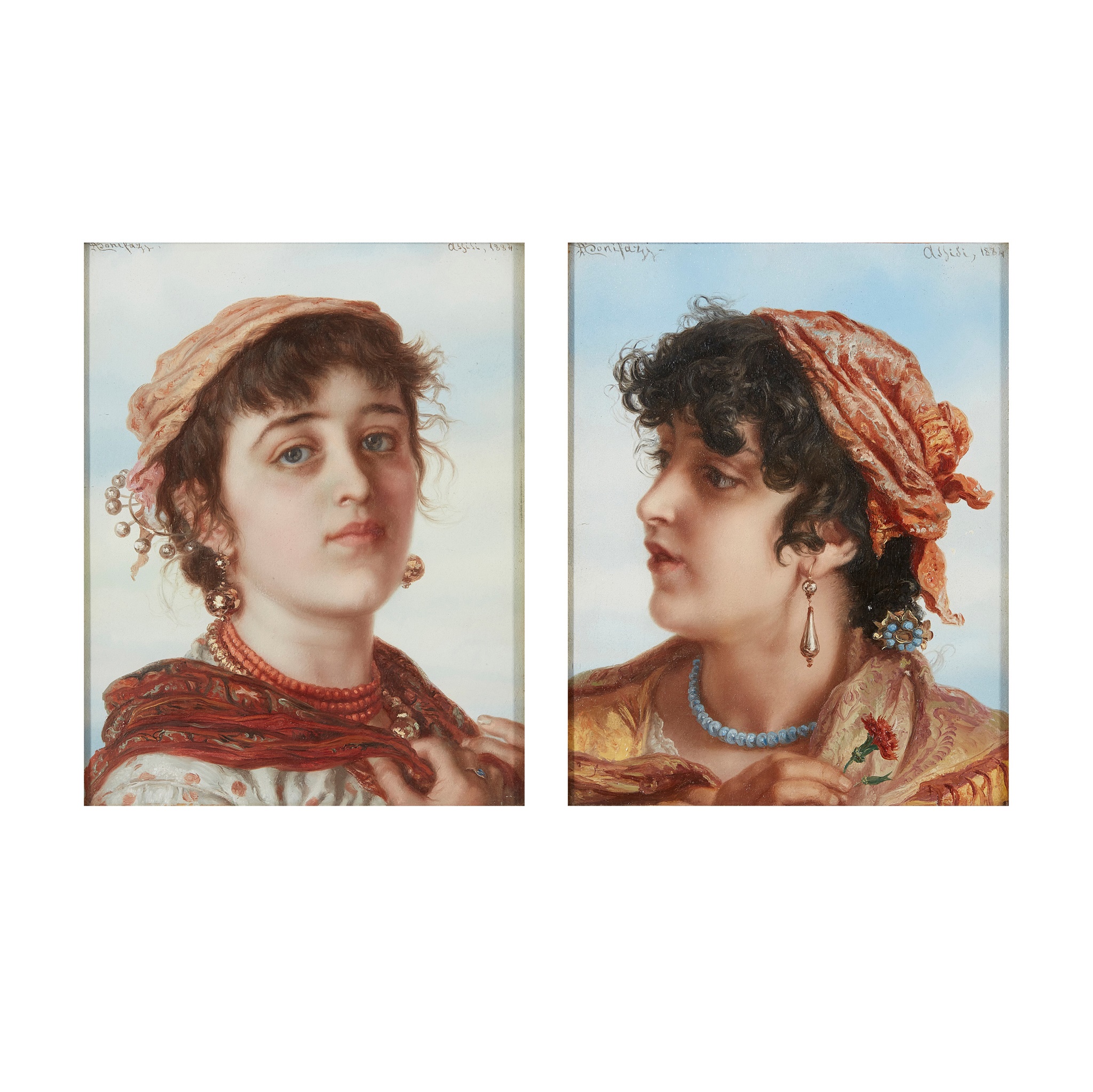 ADRIANO BONIFAZI (ITALIAN 1858-1914)