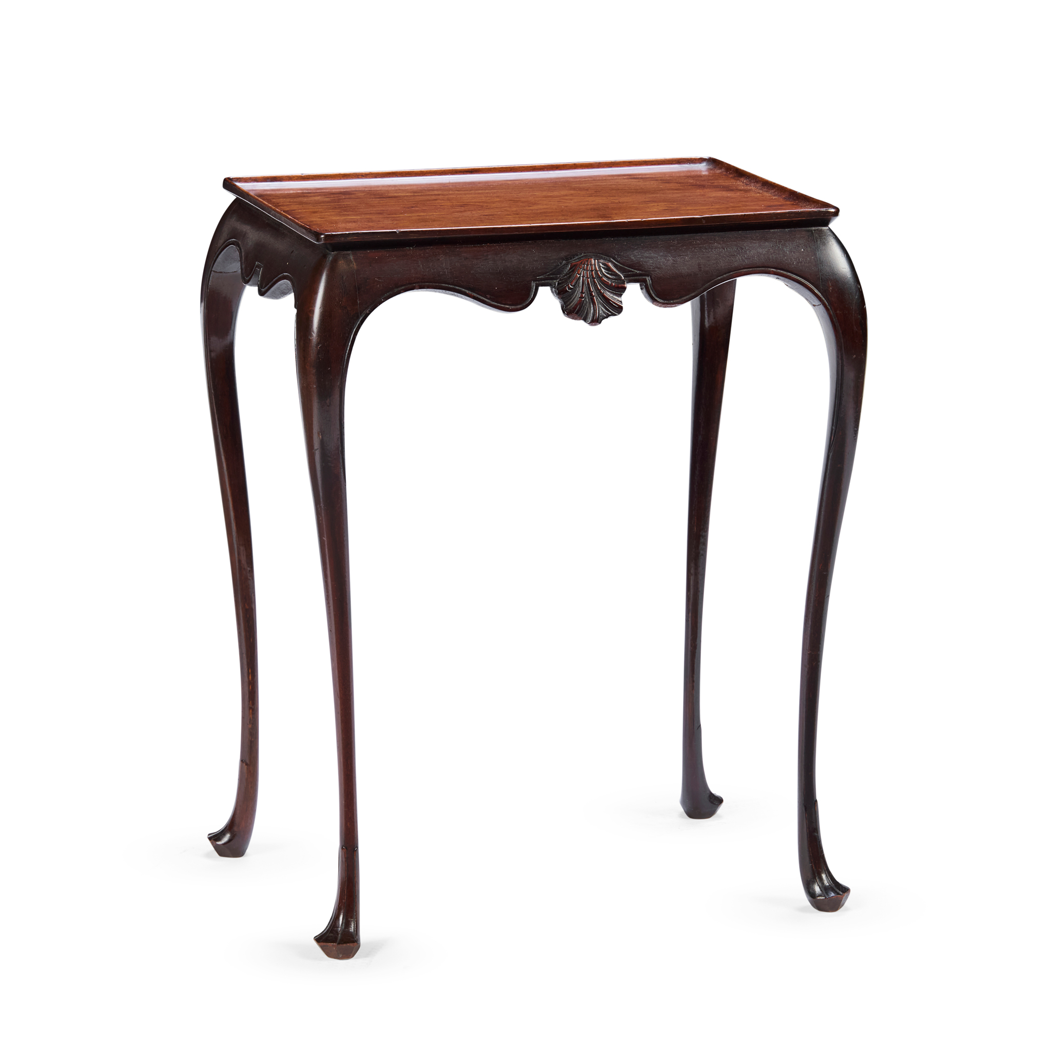 IRISH GEORGE II STYLE MAHOGANY TEA TABLE