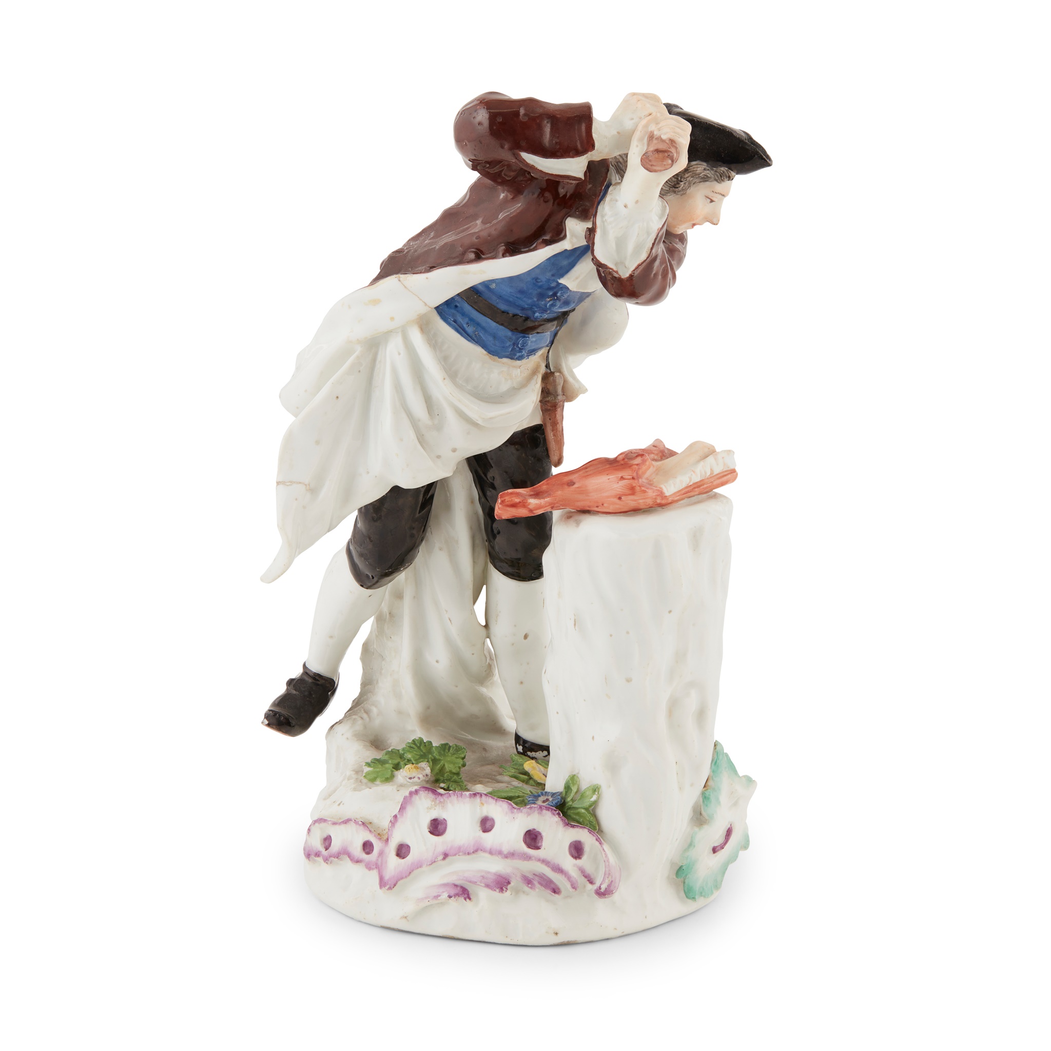 MEISSEN FIGURE OF A BUTCHER