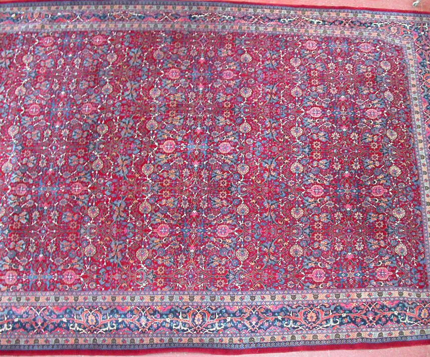 A Kashan carpet,