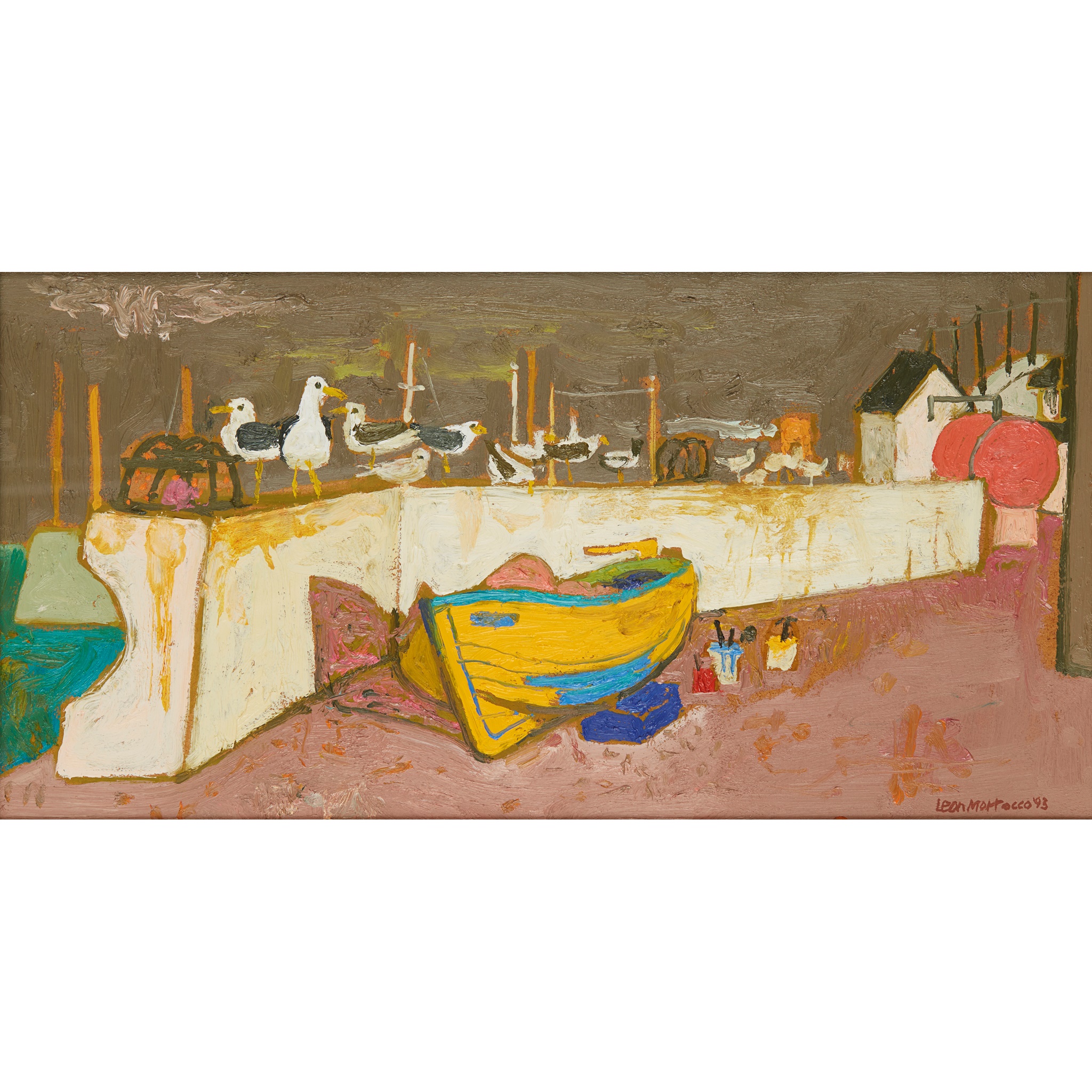 Leon Morrocco A.R.S.A (Scottish B.1942)