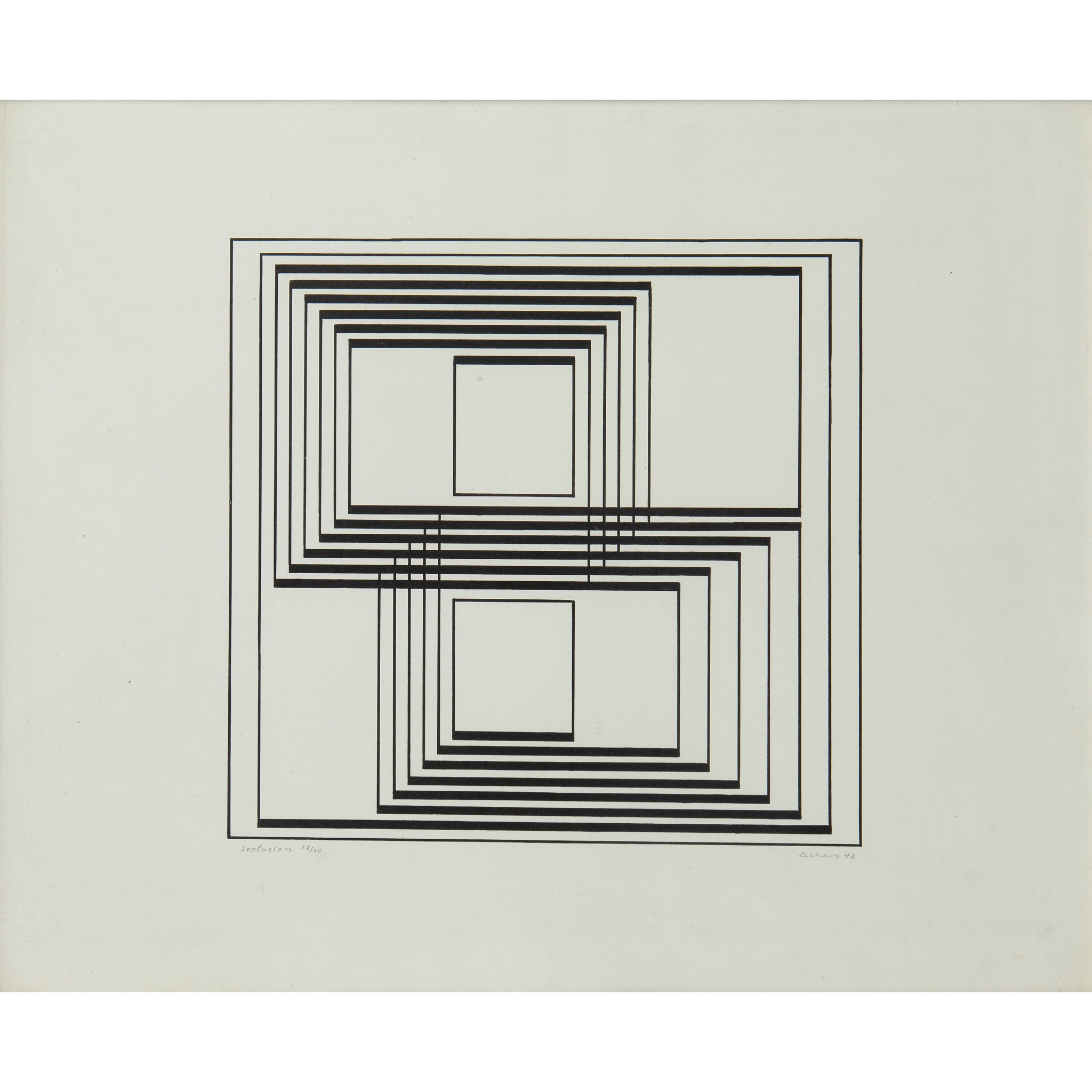Josef Albers (American/German 1888-1976)