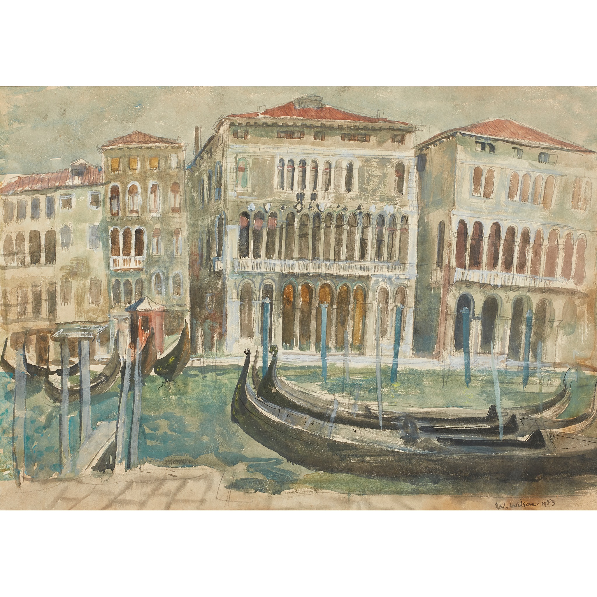 WILLIAM WILSON O.B.E., R.S.A., R.S.W. (SCOTTISH 1905-1972)