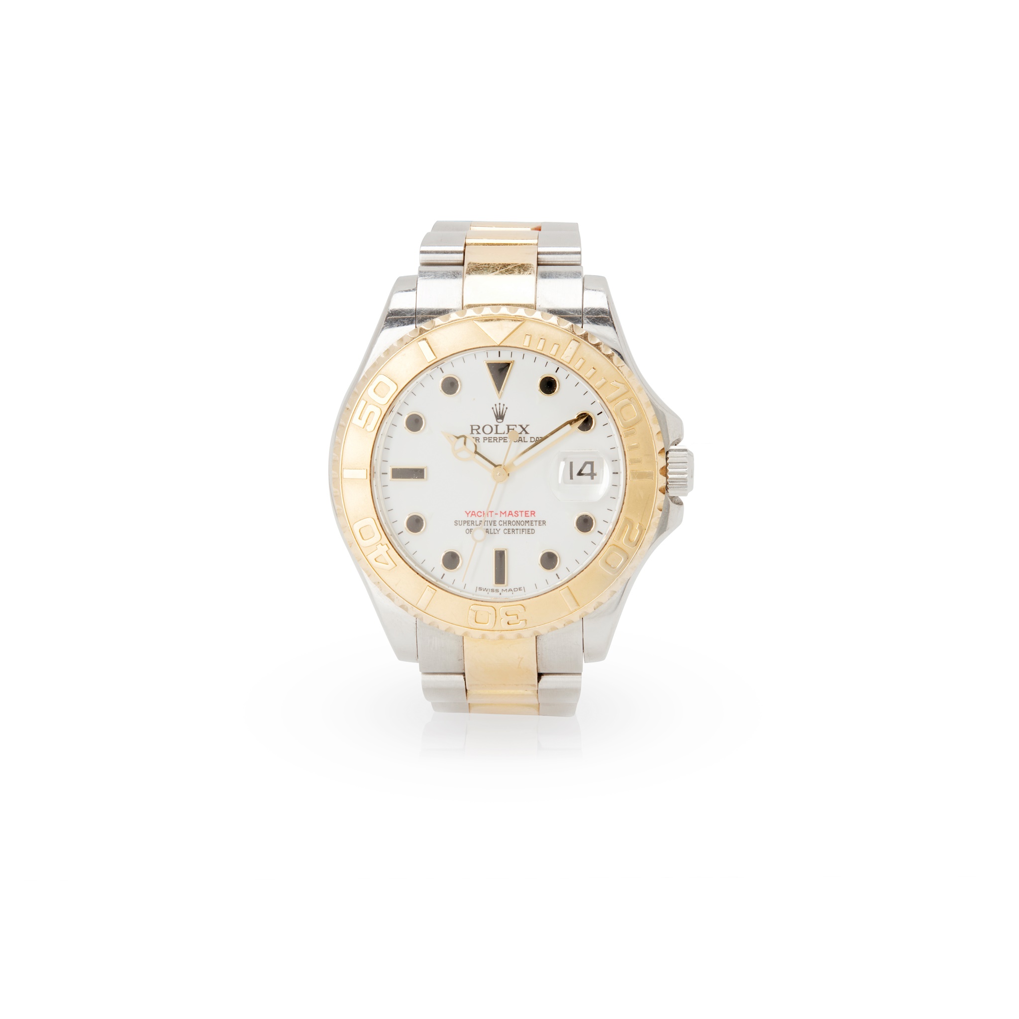 Rolex: A bi-coloured wrist watch