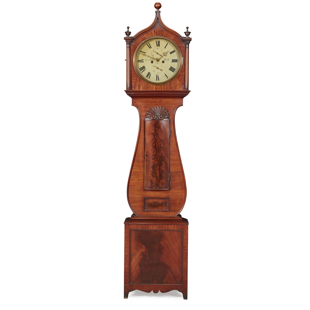 A SCOTTISH GEORGE III MAHOGANY LONGCASE CLOCK BY CHARLES SHEDDEN, PERTH