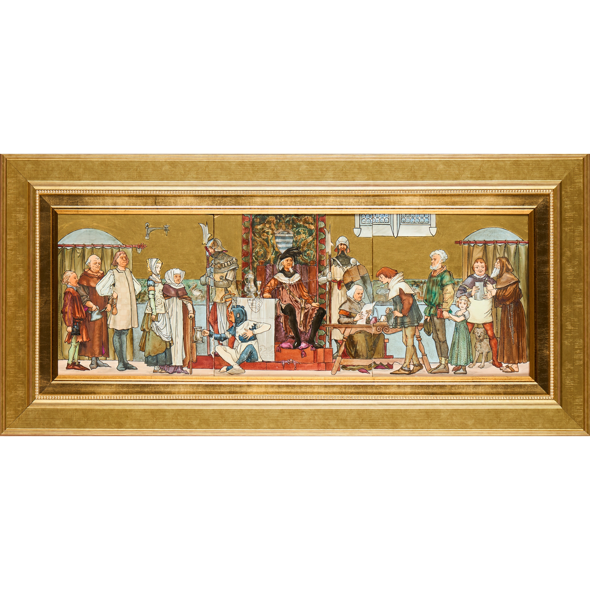 ATTRIBUTED TO HENRY STACY MARKS (1829-1898) FOR MINTON'S