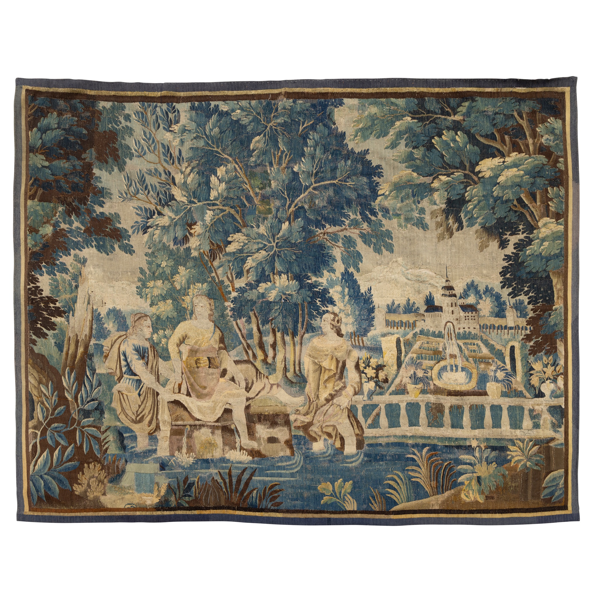 FLEMISH VERDURE TAPESTRY