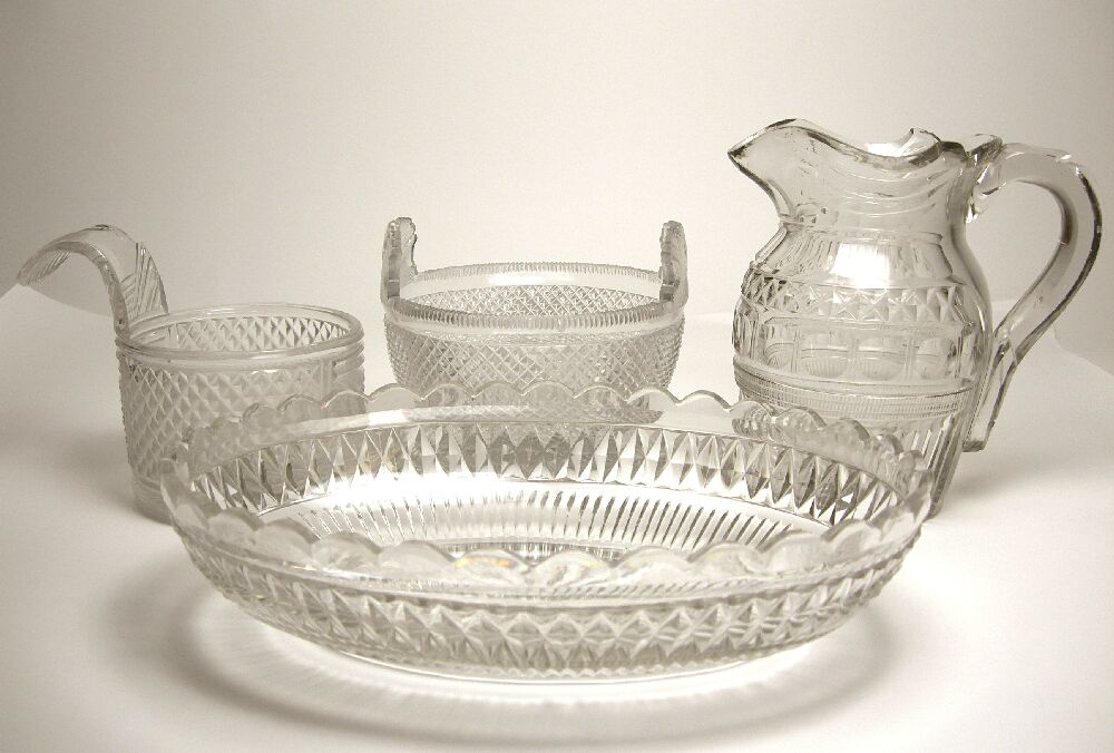 IRISH CUT GLASS PIGGIN