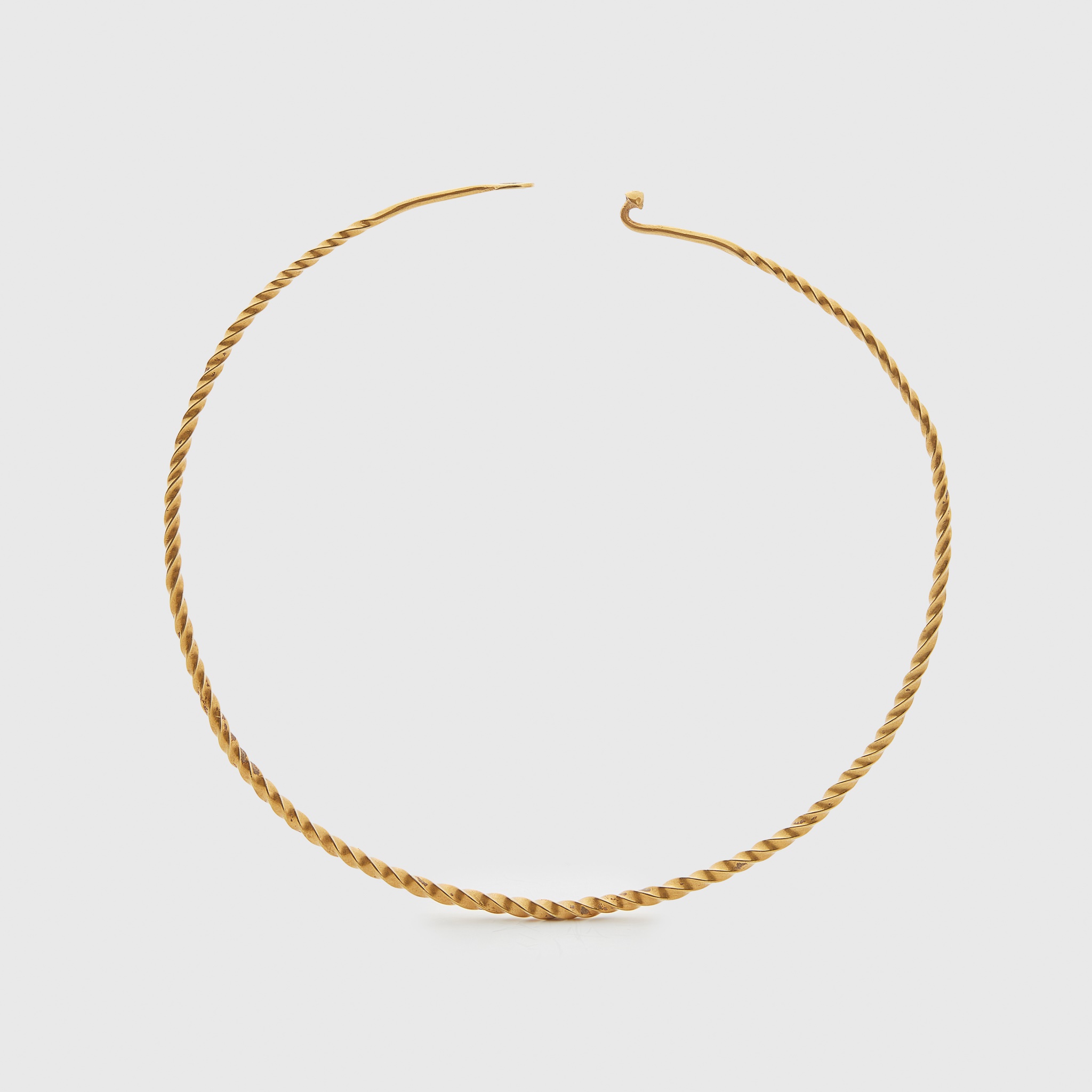 SUPERB ANCIENT CELTIC GOLD TORC