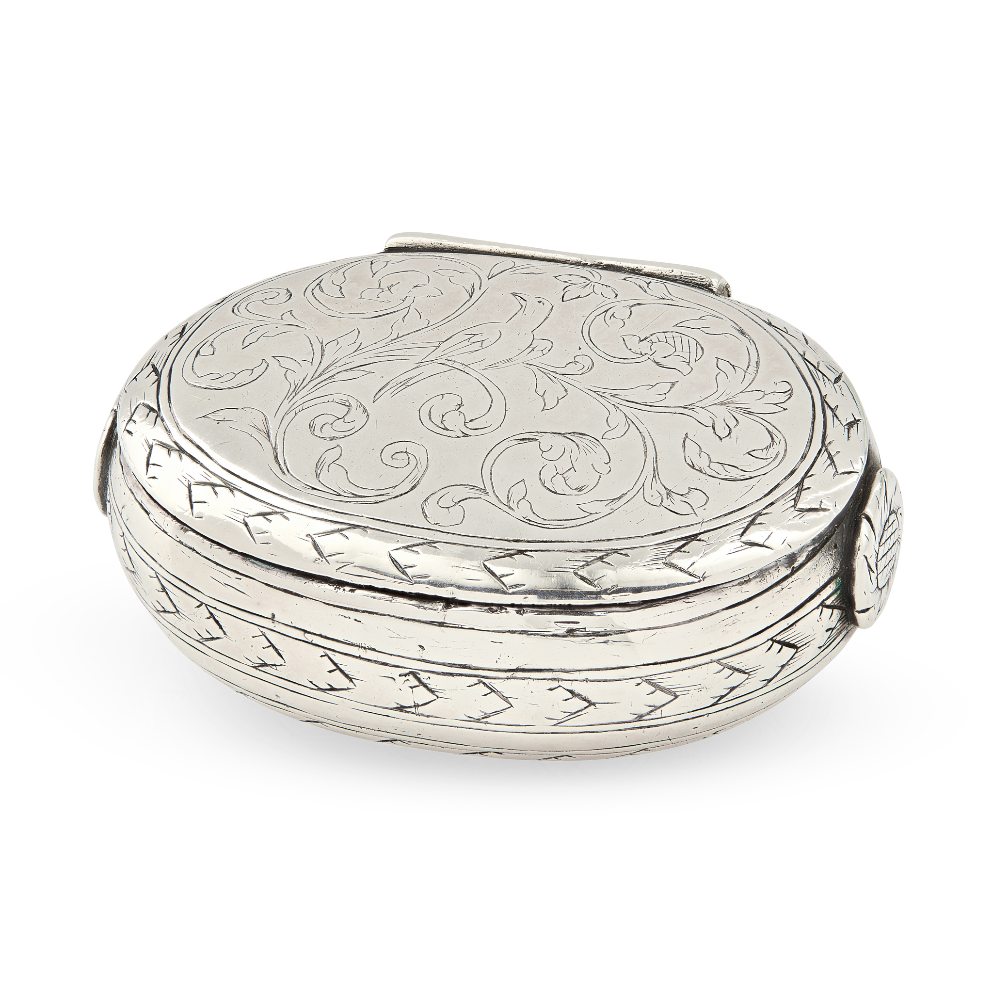 A 17TH CENTURY SNUFF / SPICE BOX