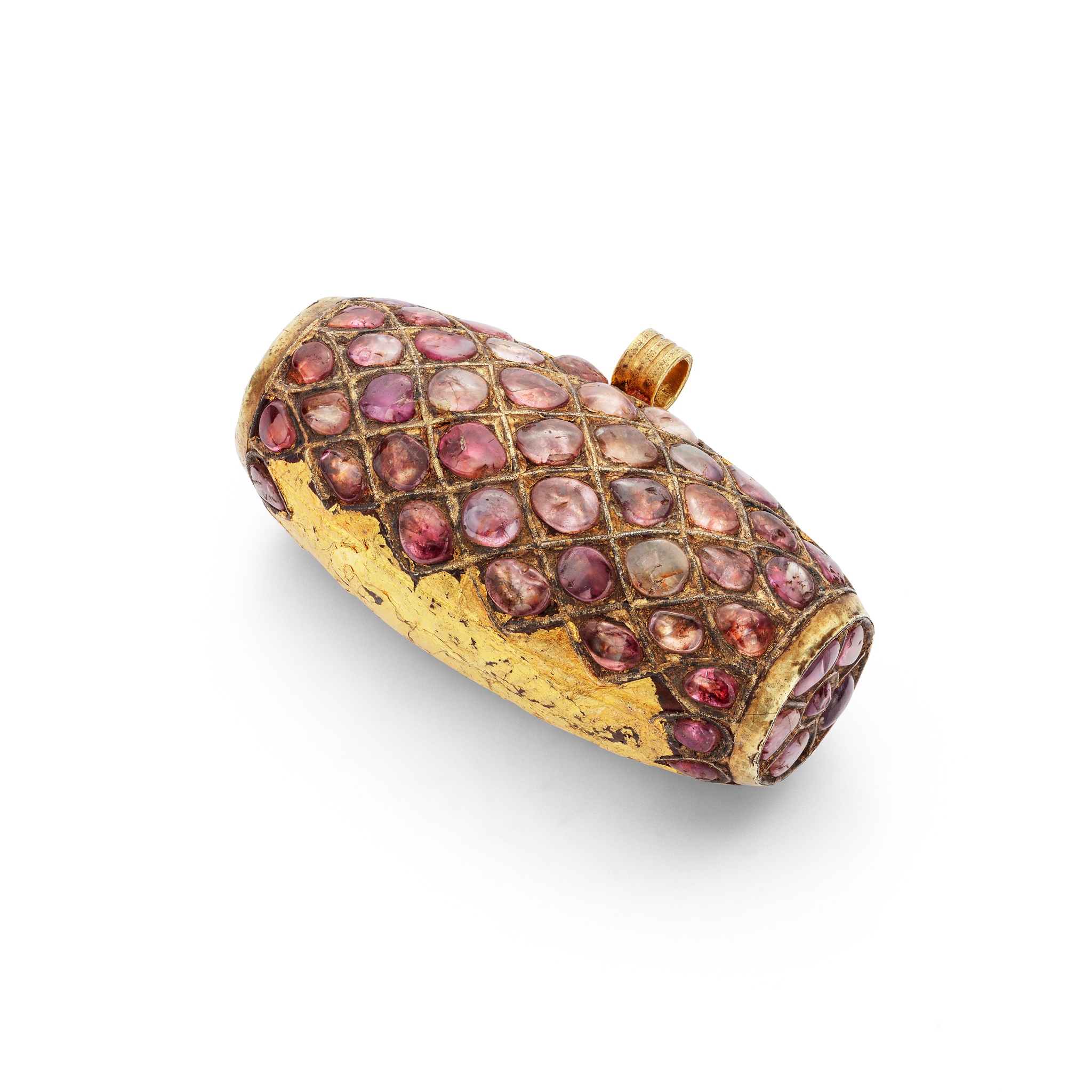 An Indian gem-set amulet pendant, probably Assam, late 19th/early 20th century