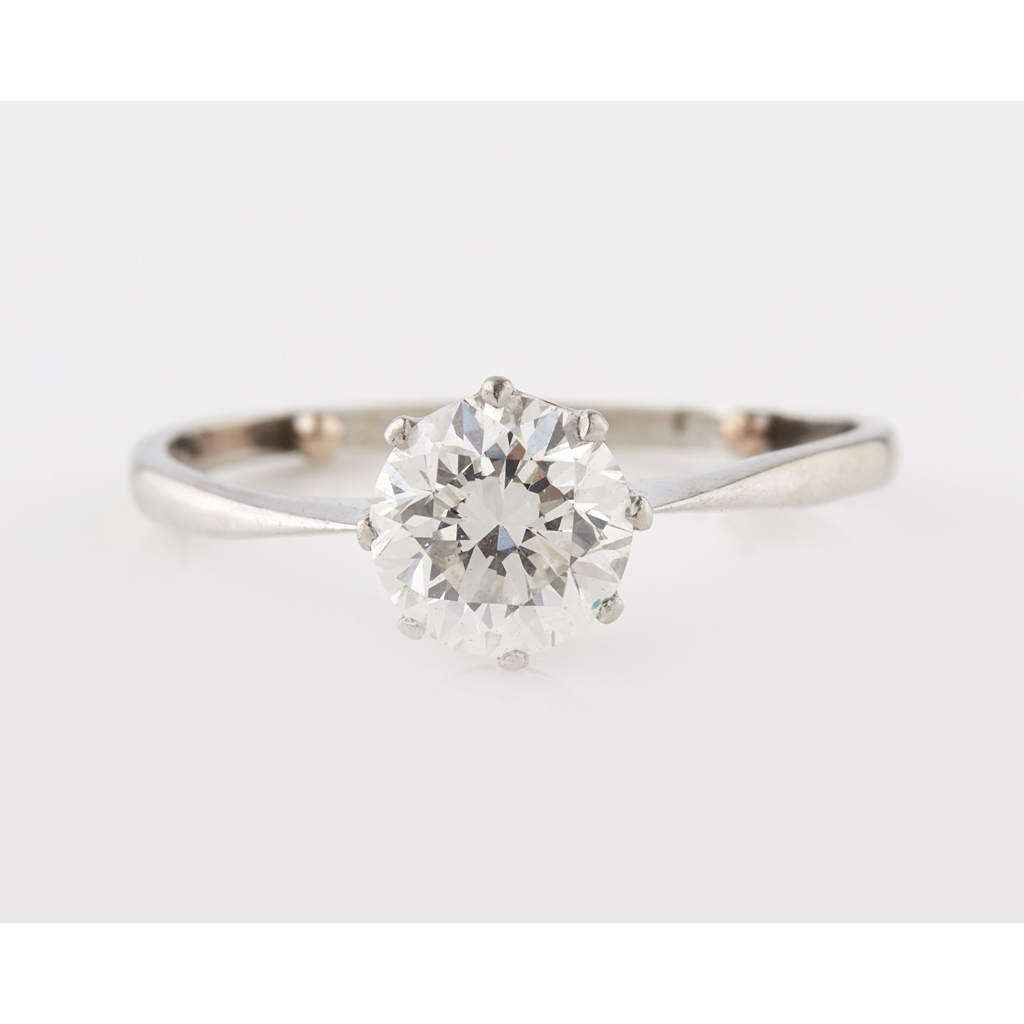 A single stone diamond ring