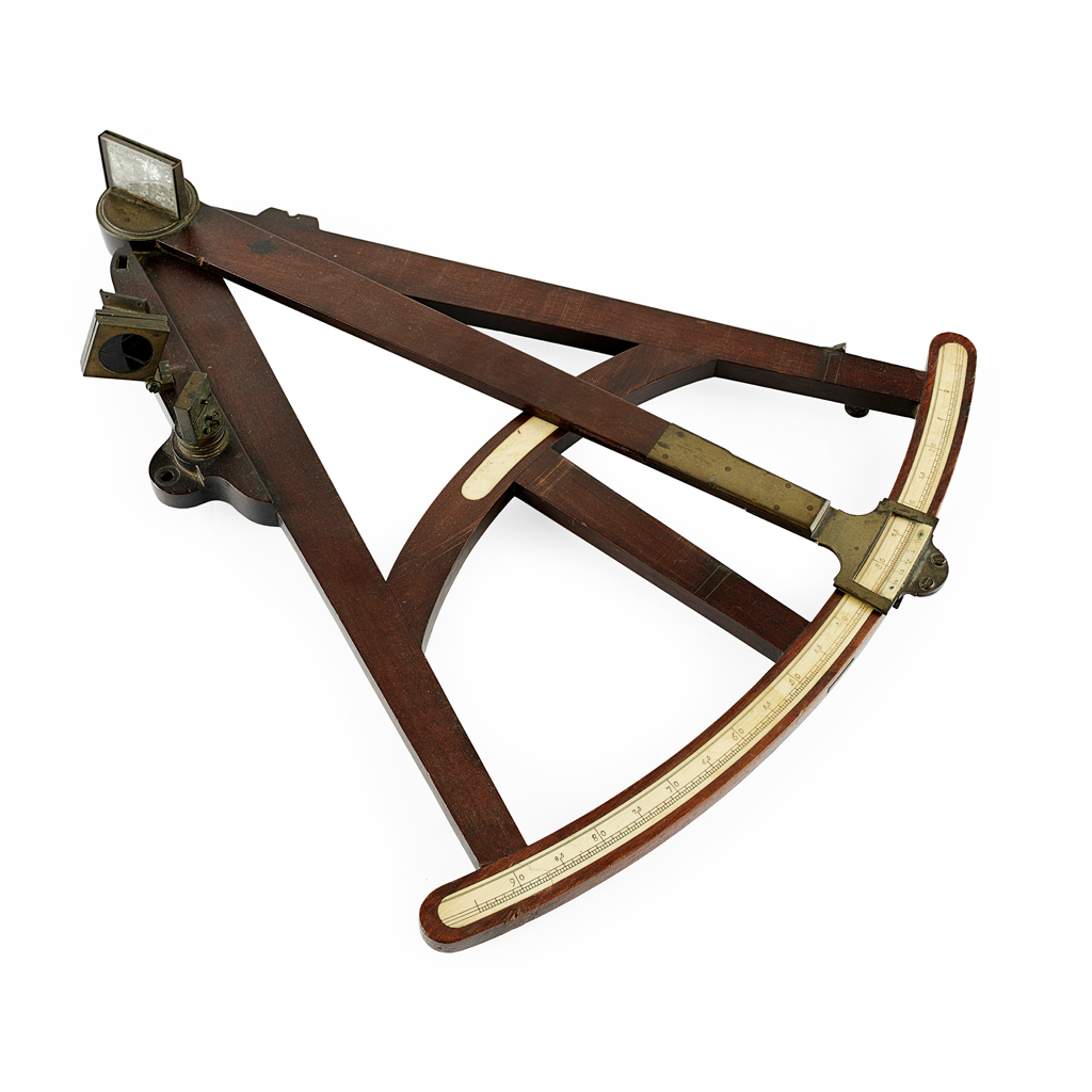 STAINED MAHOGANY OCTANT