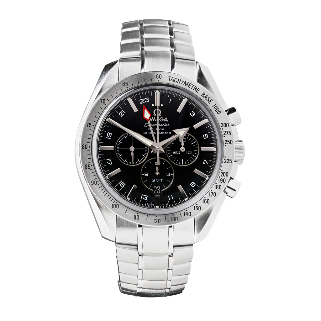 OMEGA – A gentleman’s stainless steel cased chronograph