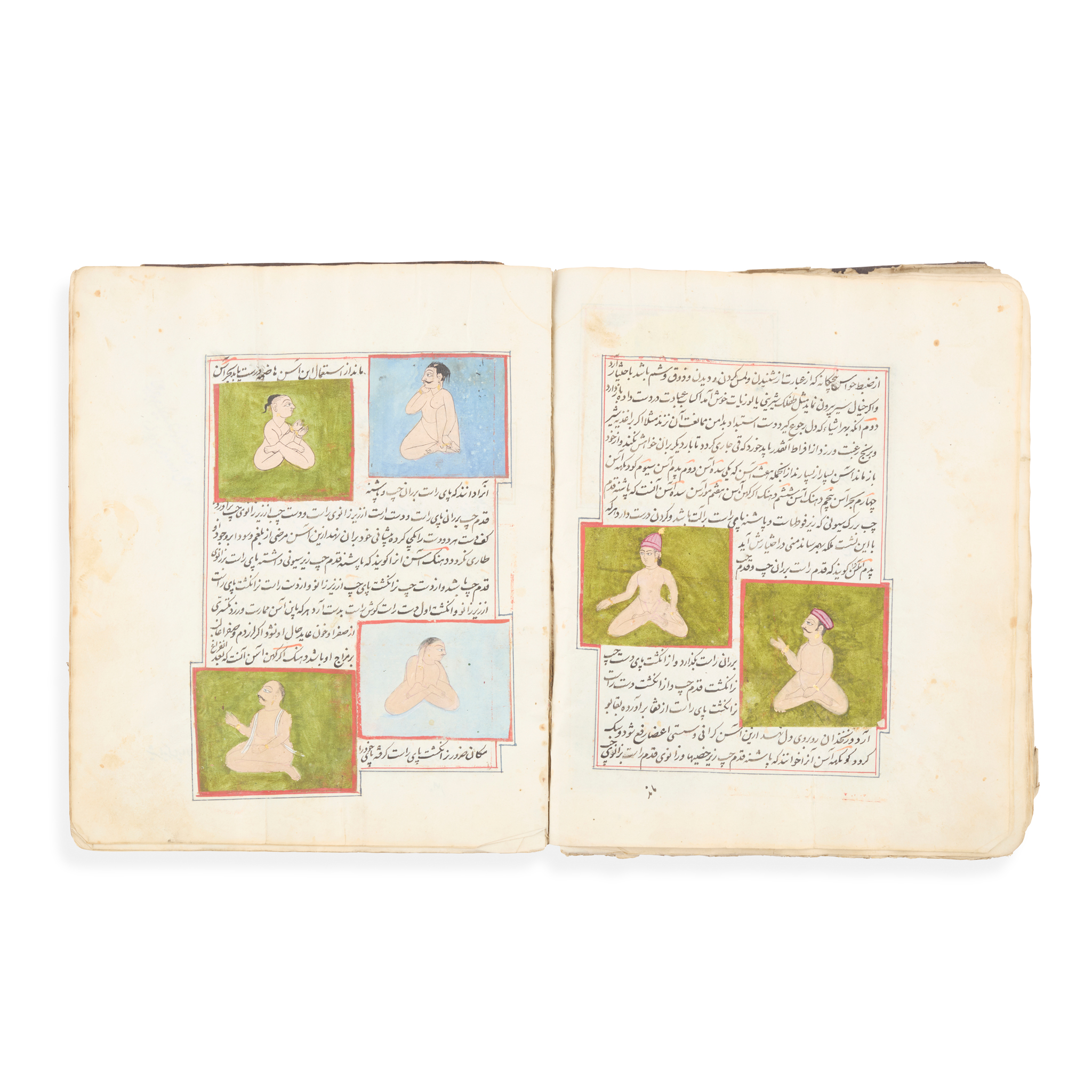 AN ILLUSTRATED COPY OF MUHIT-I MA'RIFAT ('OCEAN OF KNOWLEDGE' OR YOGA)