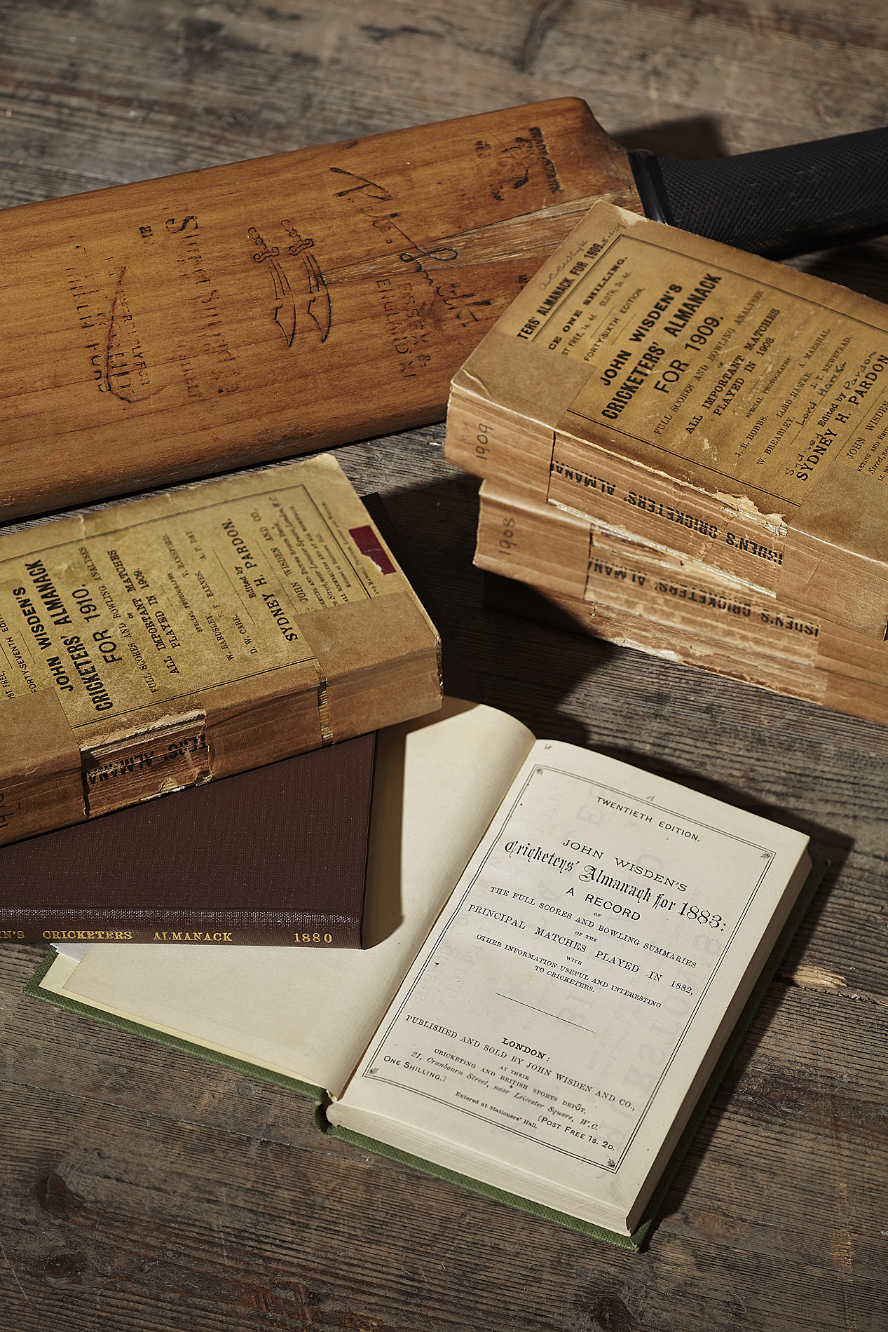 Wisden, John - The Cricketers' Almanack. A complete set, 1864-2010