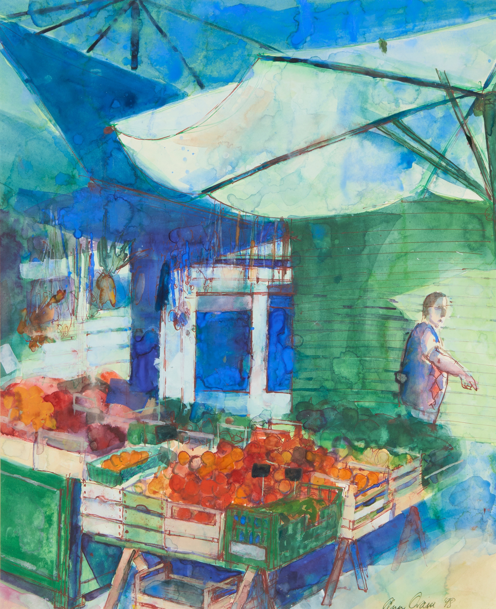 ANN ORAM R.S.W. (SCOTTISH B.1956)