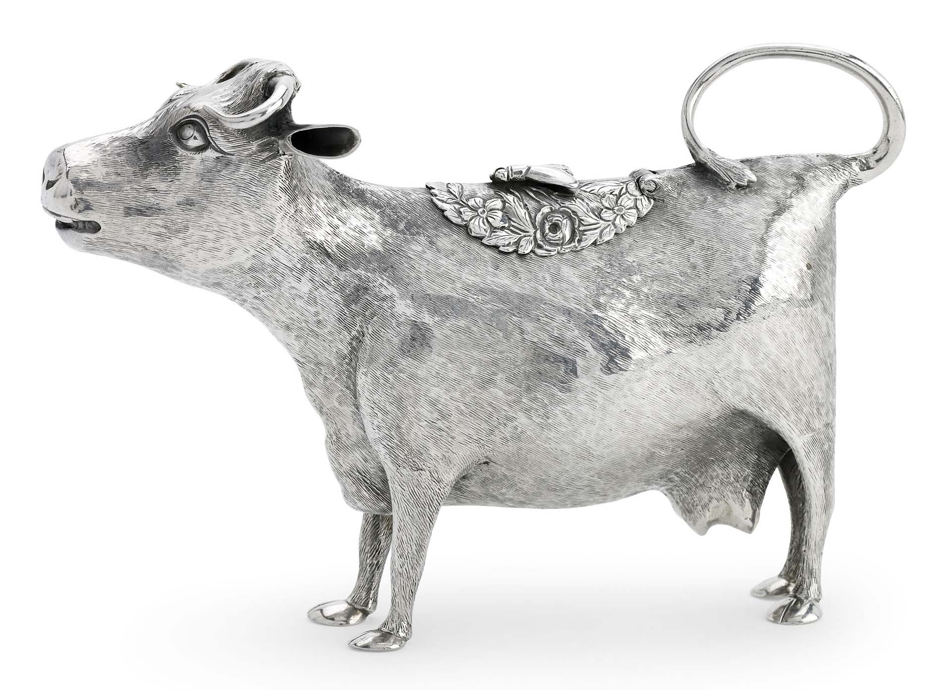 A George III cow creamer
