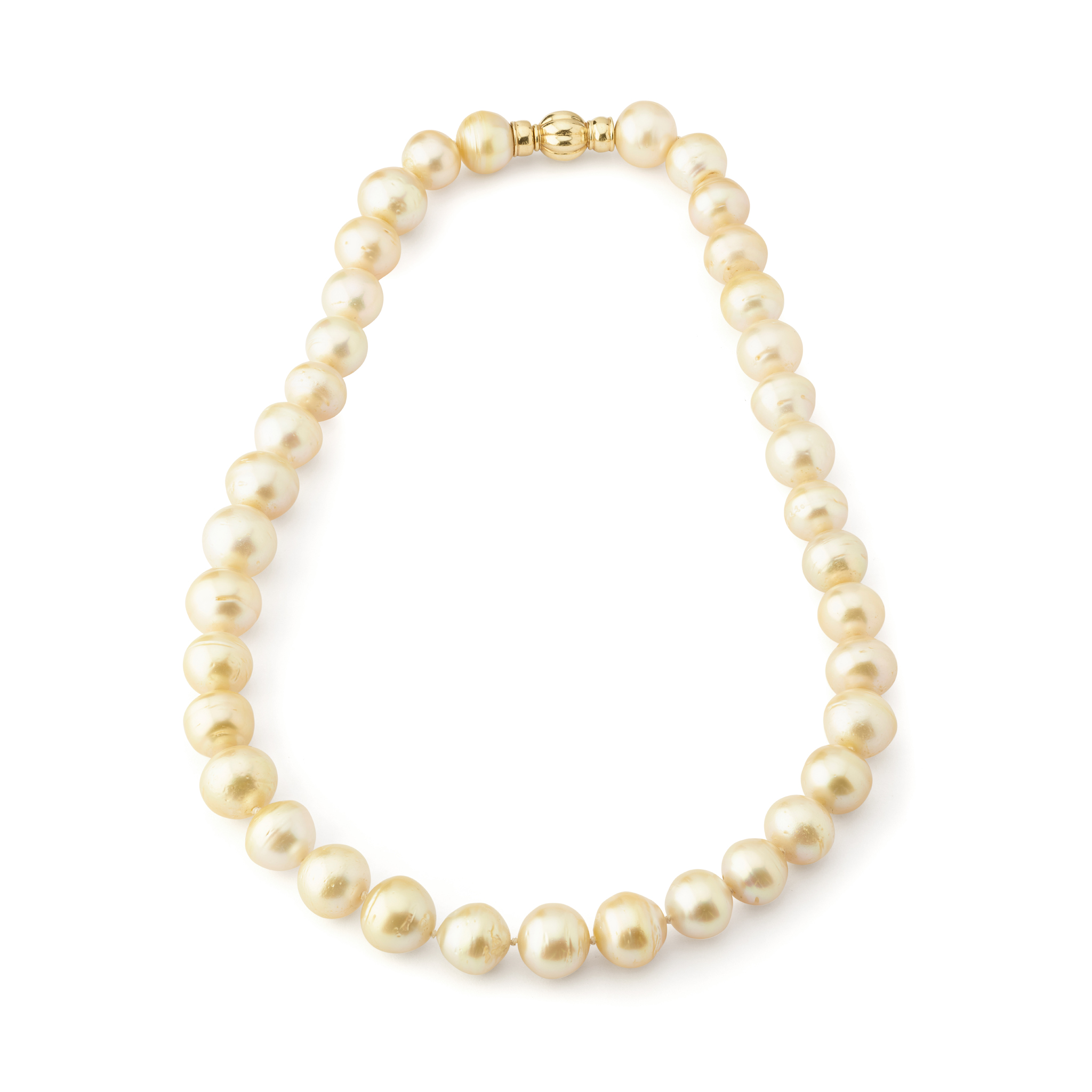 A South Sea pearl necklace