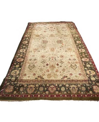 An Agra carpet,