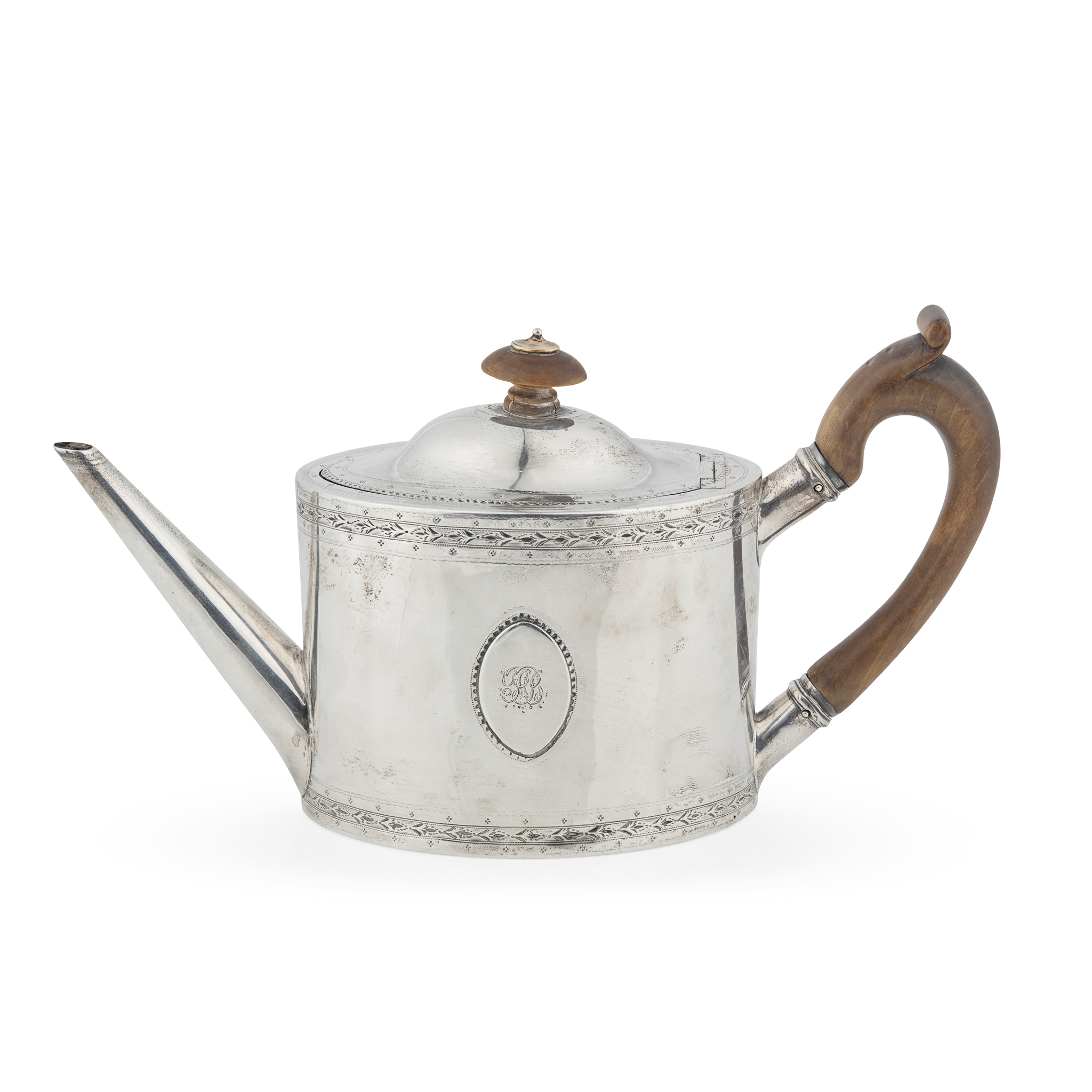 A GEORGE III TEAPOT