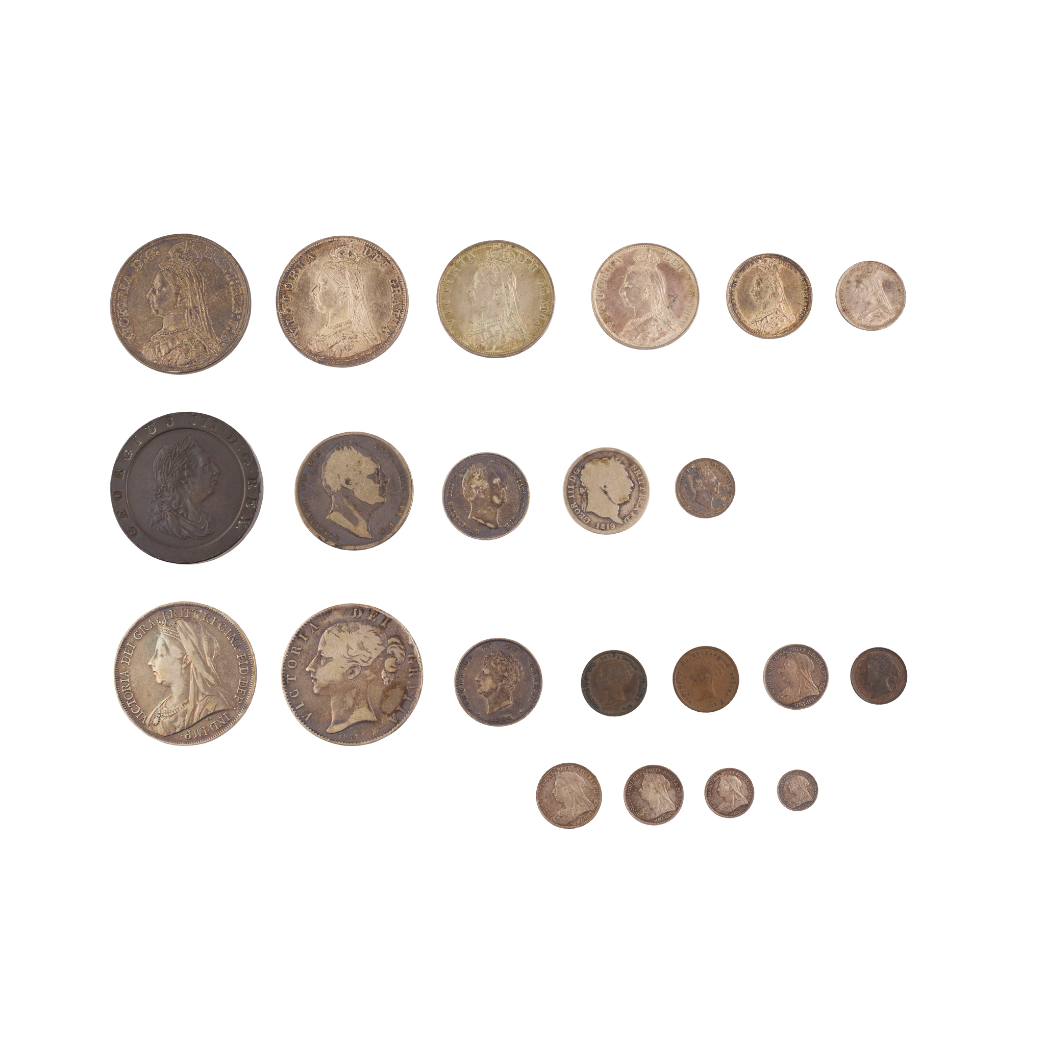A COLLECTION OF VICTORIAN COINAGE