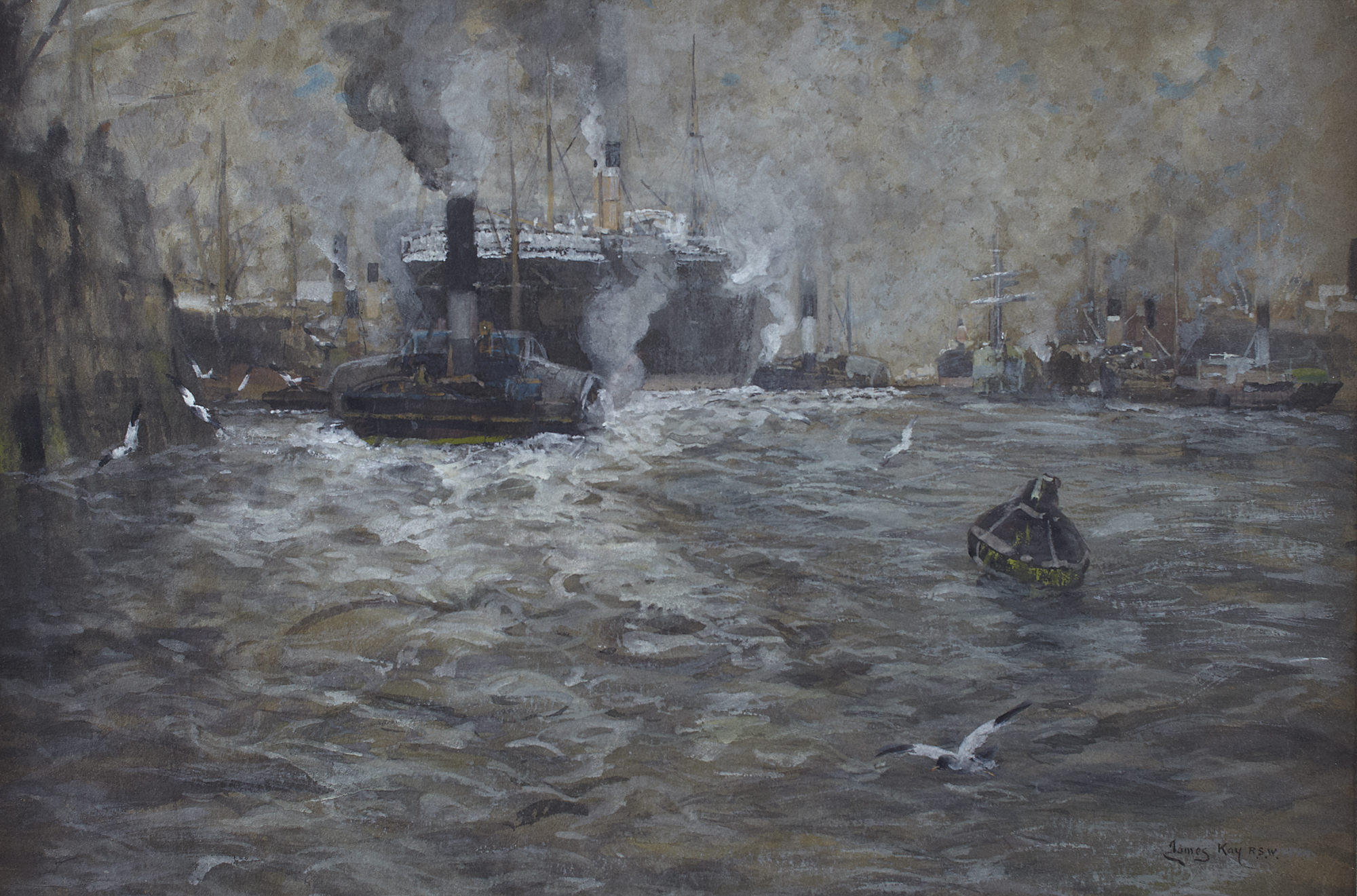 JAMES KAY R.S.A., R.S.W (SCOTTISH 1858-1942)