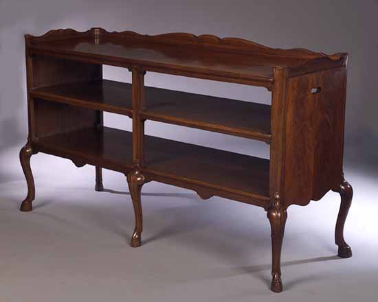 An Edwardian mahogany buffet